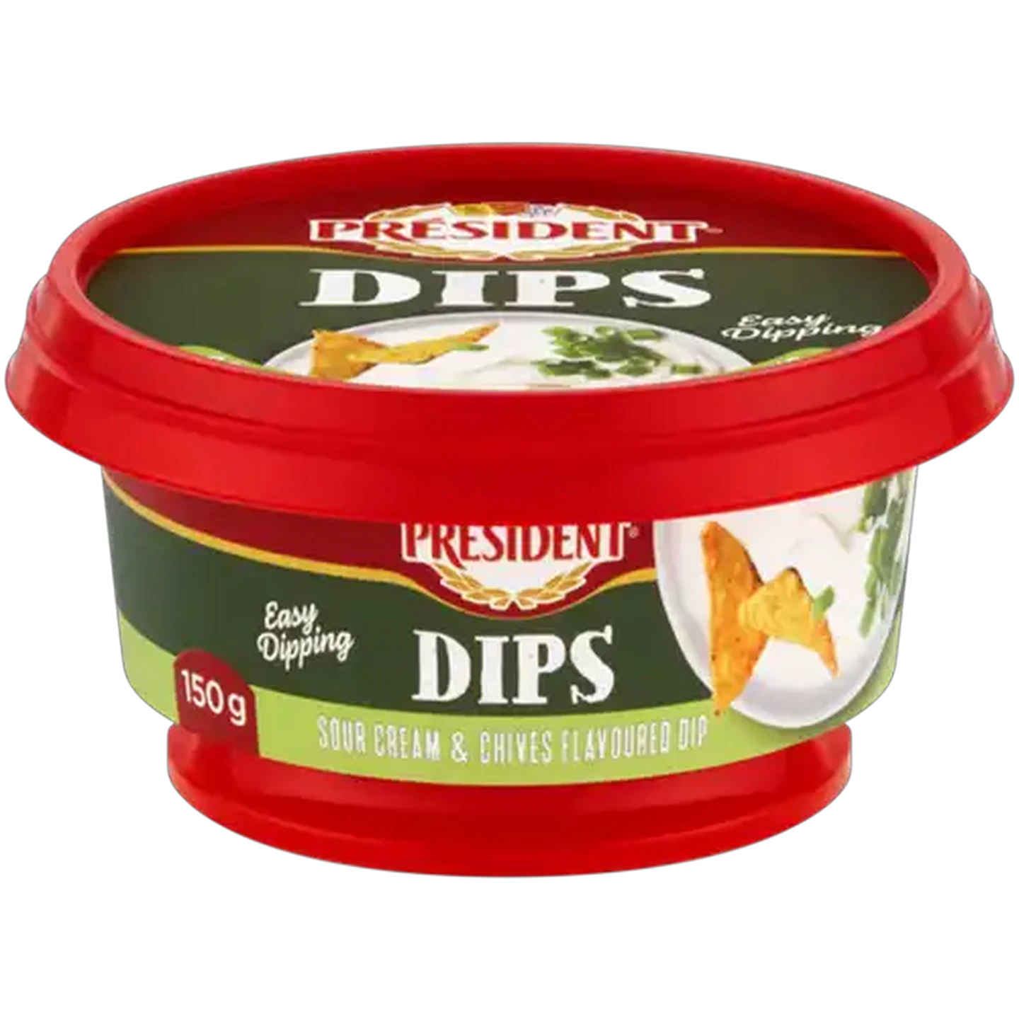 Image of Président Sour Cream & Chives Flavoured Dip 150g