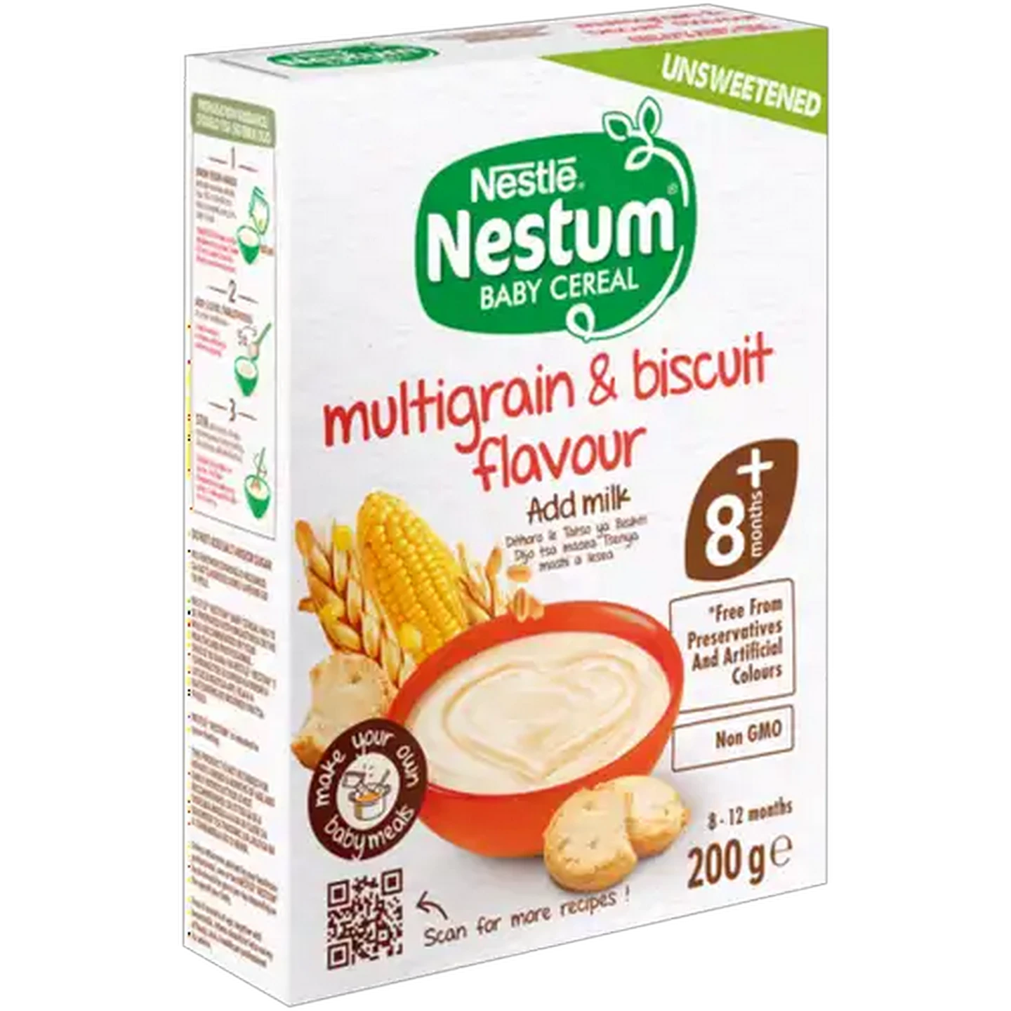 Image of Nestlé Nestum Multigrain & Biscuit Flavour Baby Cereal 200g