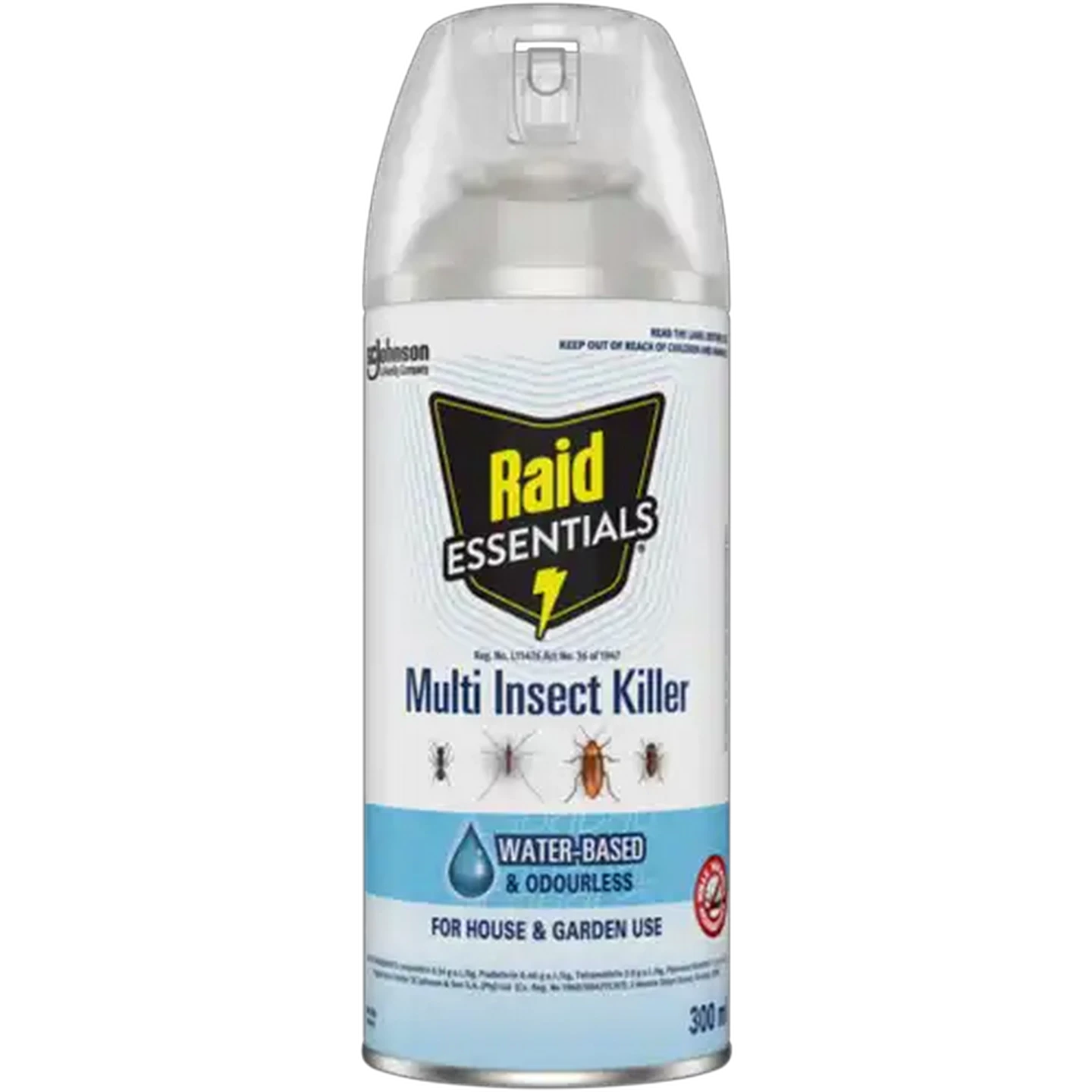 Image of Raid Essentials Water-Based & Odourless Multi Insect Killer 300ml