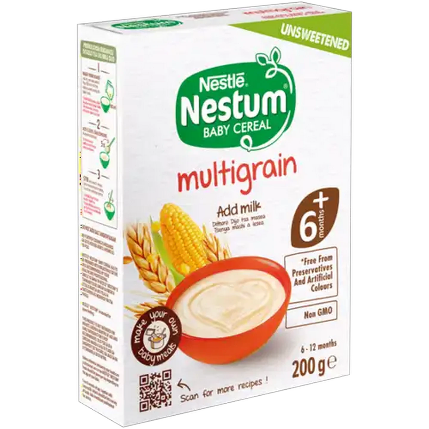 Image of Nestlé Nestum Multigrain Baby Cereal 200g