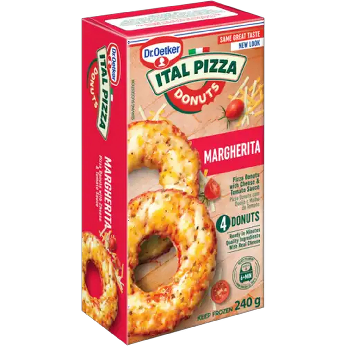 Image of Dr. Oetker Ital Pizza Frozen Margherita Pizza Donuts 240g