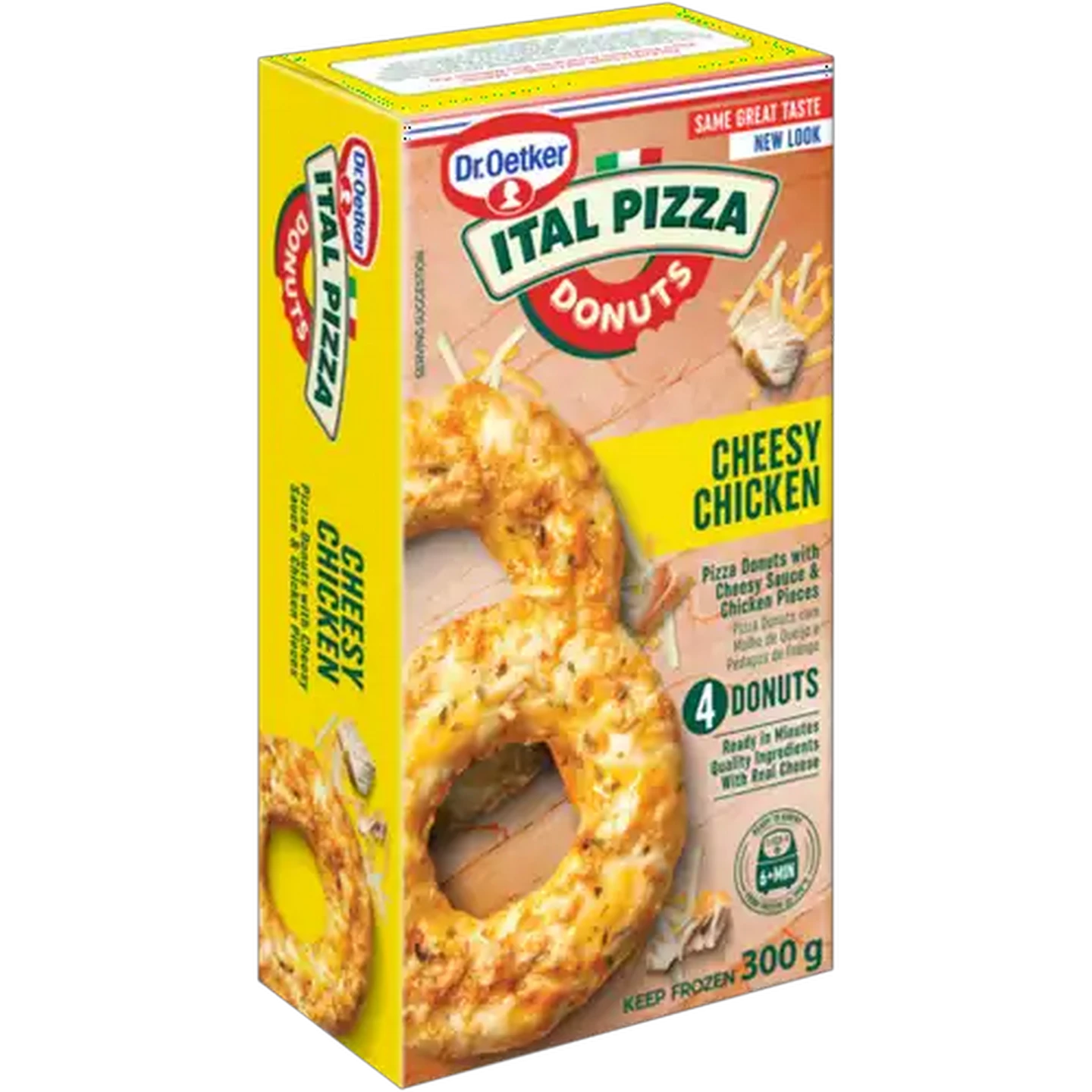 Image of Dr. Oetker Ital Pizza Donuts Frozen Cheesy Chicken Donuts 4 x 75g
