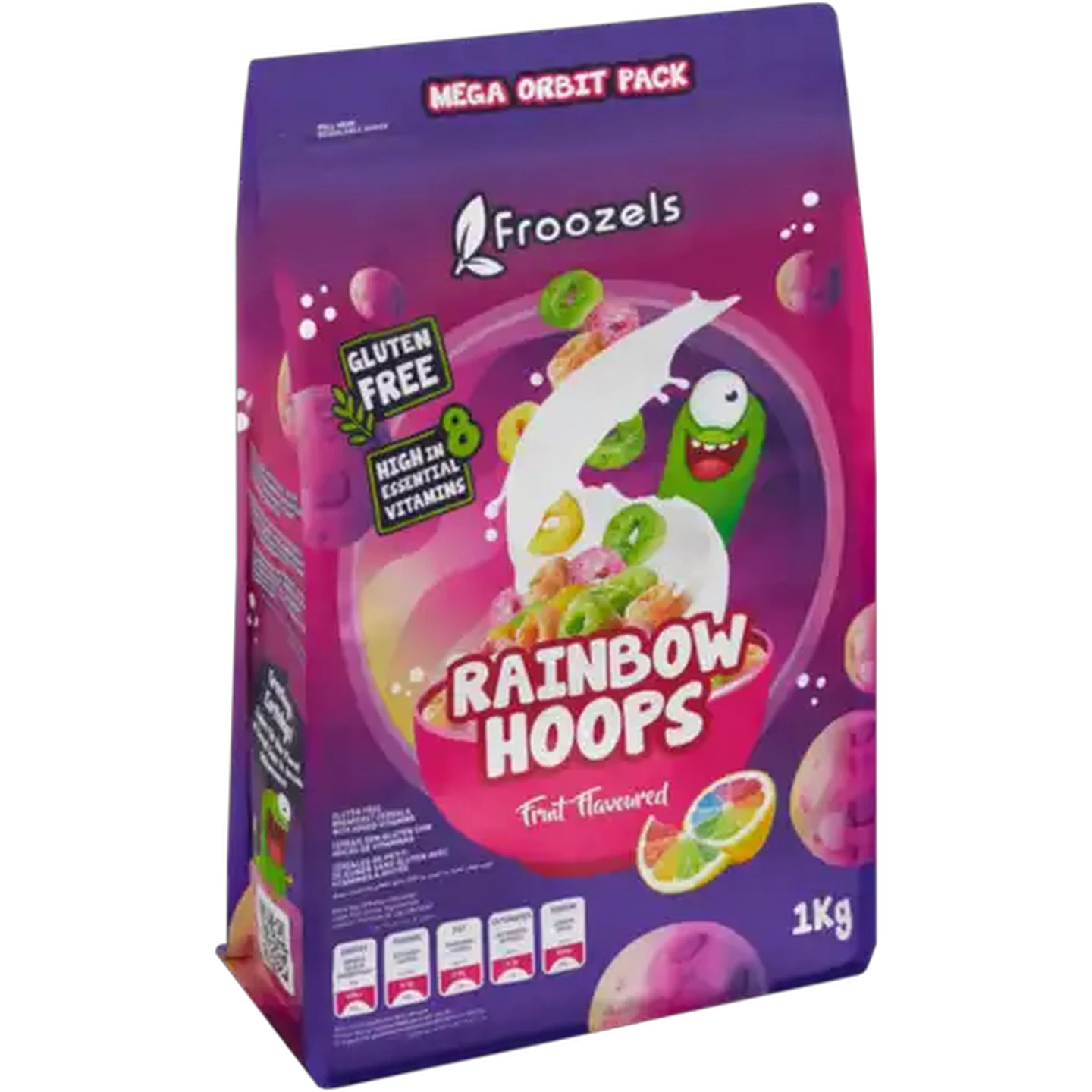 Image of Froozels Rainbow Hoops 1kg