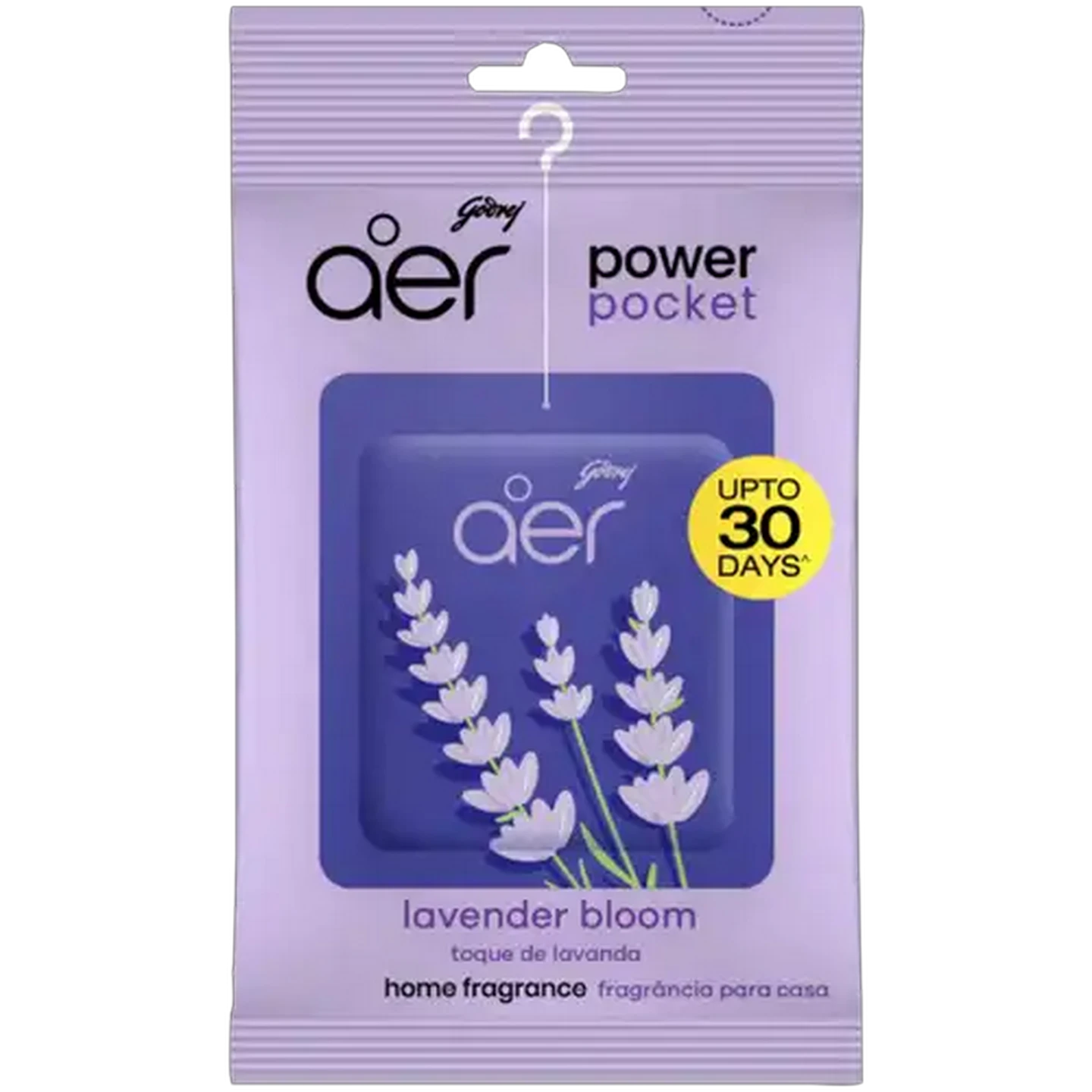 Image of Godrej Aer Lavender Bloom Power Pocket Home Fragrance 10g