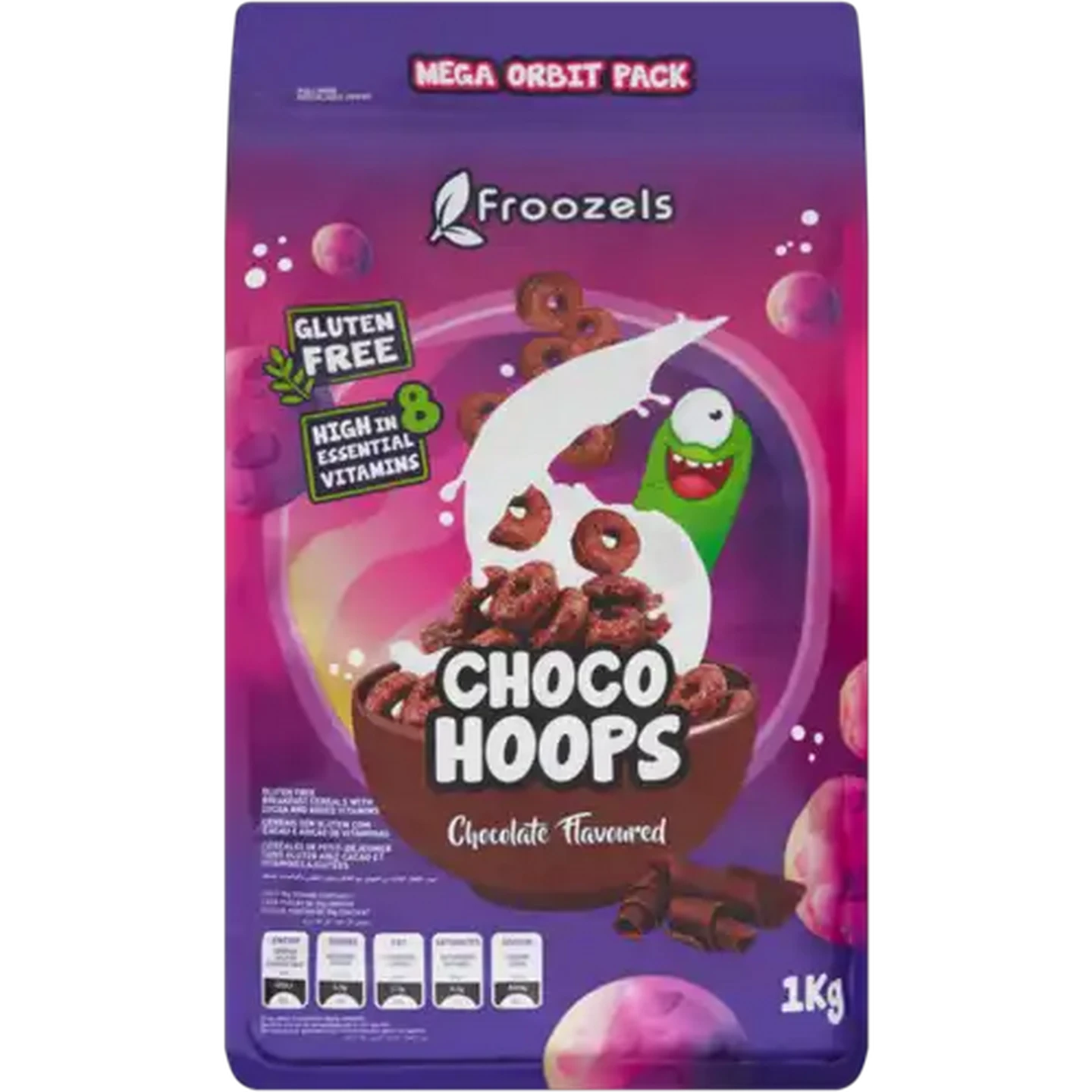 Image of Froozels Choco Hoops 1kg