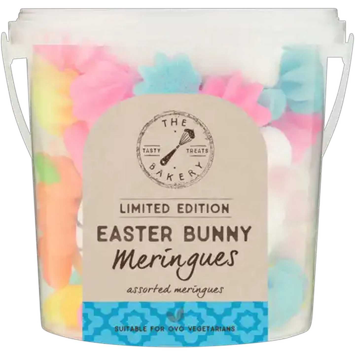 Image of The Bakery Assorted Limited Edition Easter Bunny Meringues 50g
