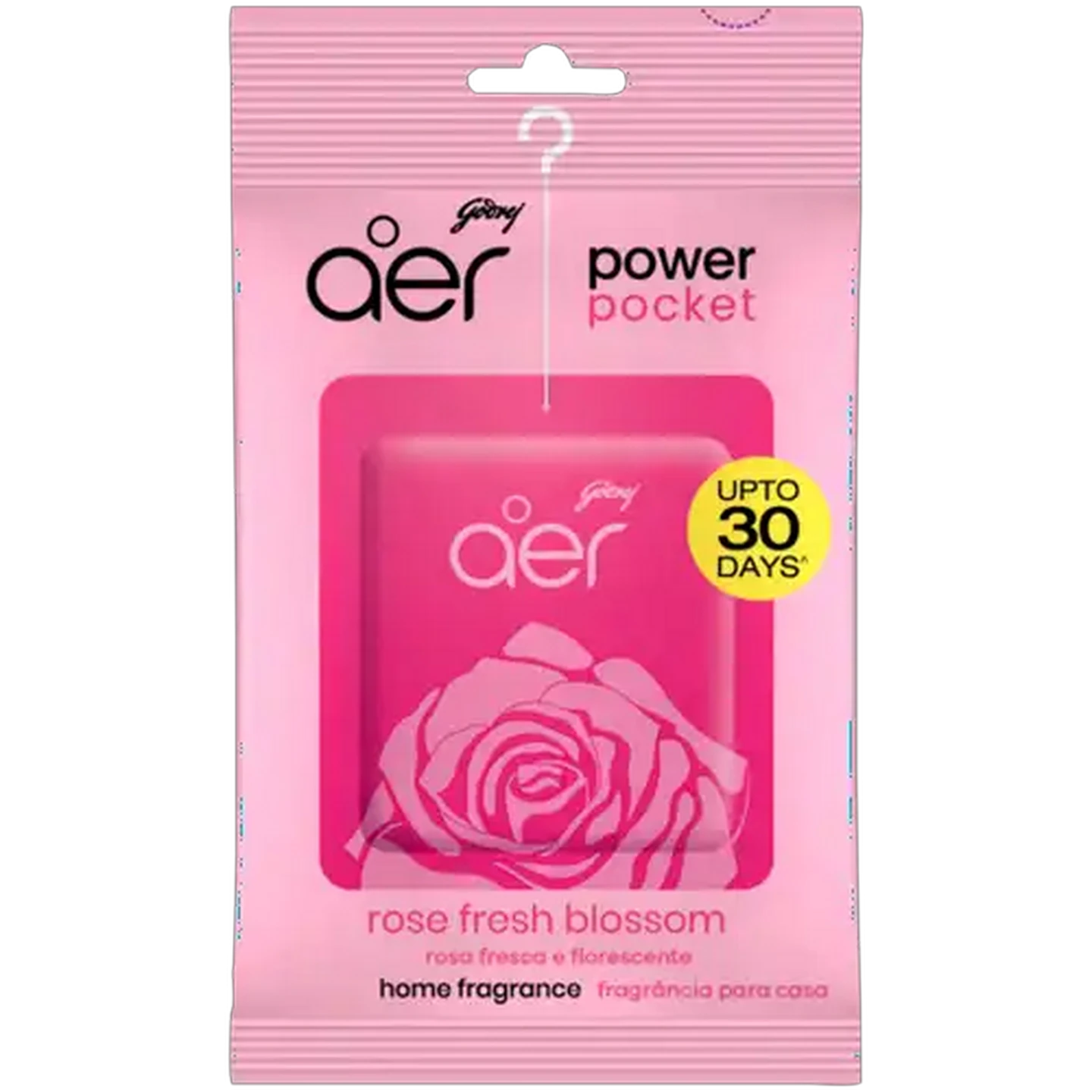 Image of Godrej Aer Rose Fresh Blossom Power Pocket Home Fragrance 10g