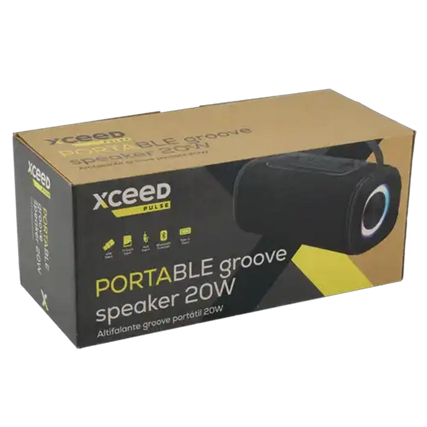 Image of Xceed Pulse Portable Bluetooth Groove Speaker 20W
