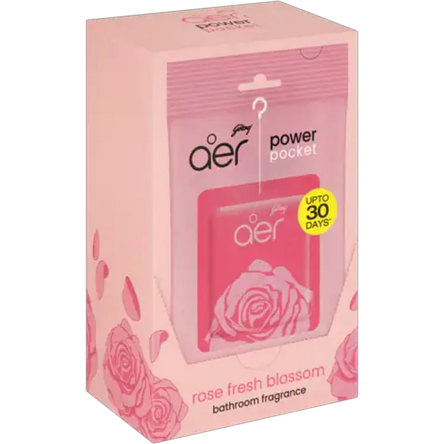 Image of Godrej Aer Rose Fresh Blossom Power Pocket Home Fragrance 6 x 10g