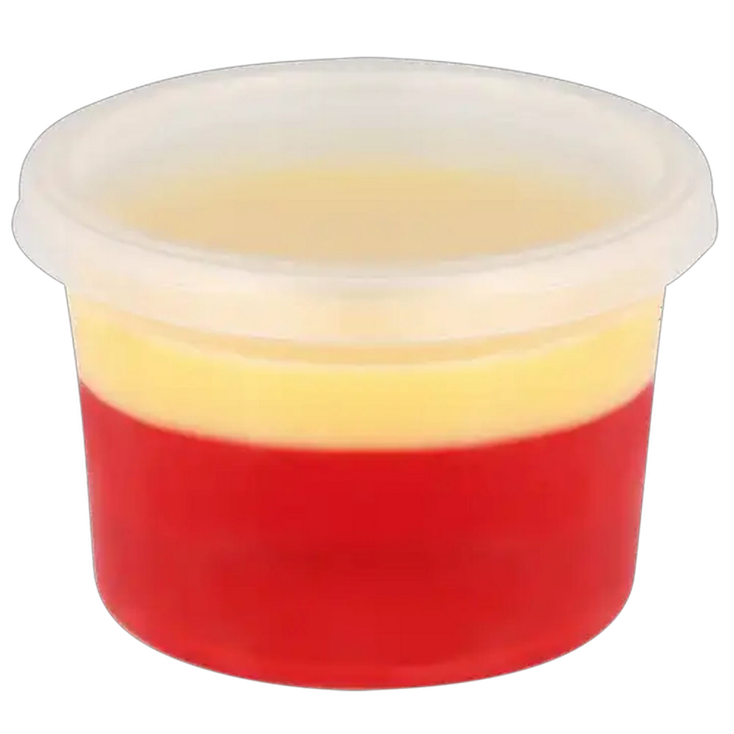 Image of Red Jelly & Custard Desserts