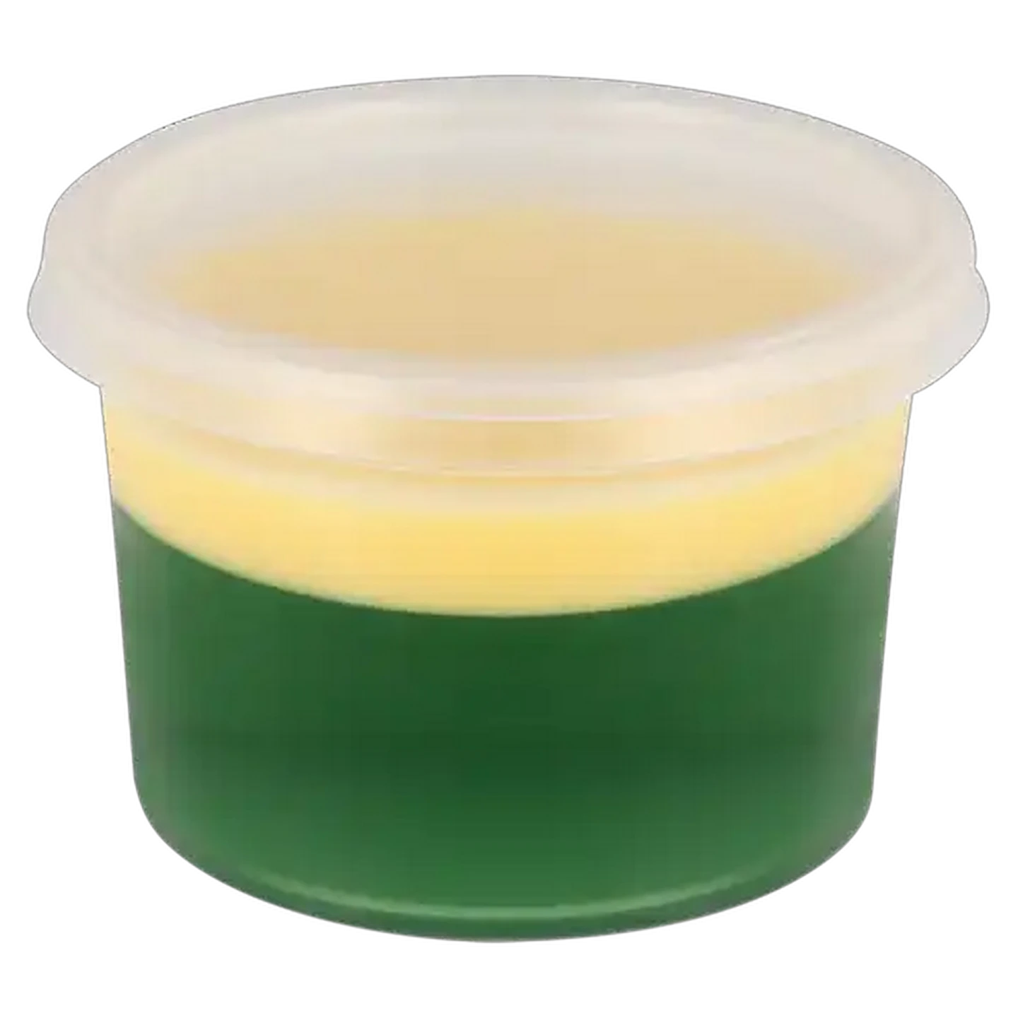 Image of Green Jelly & Custard Desserts