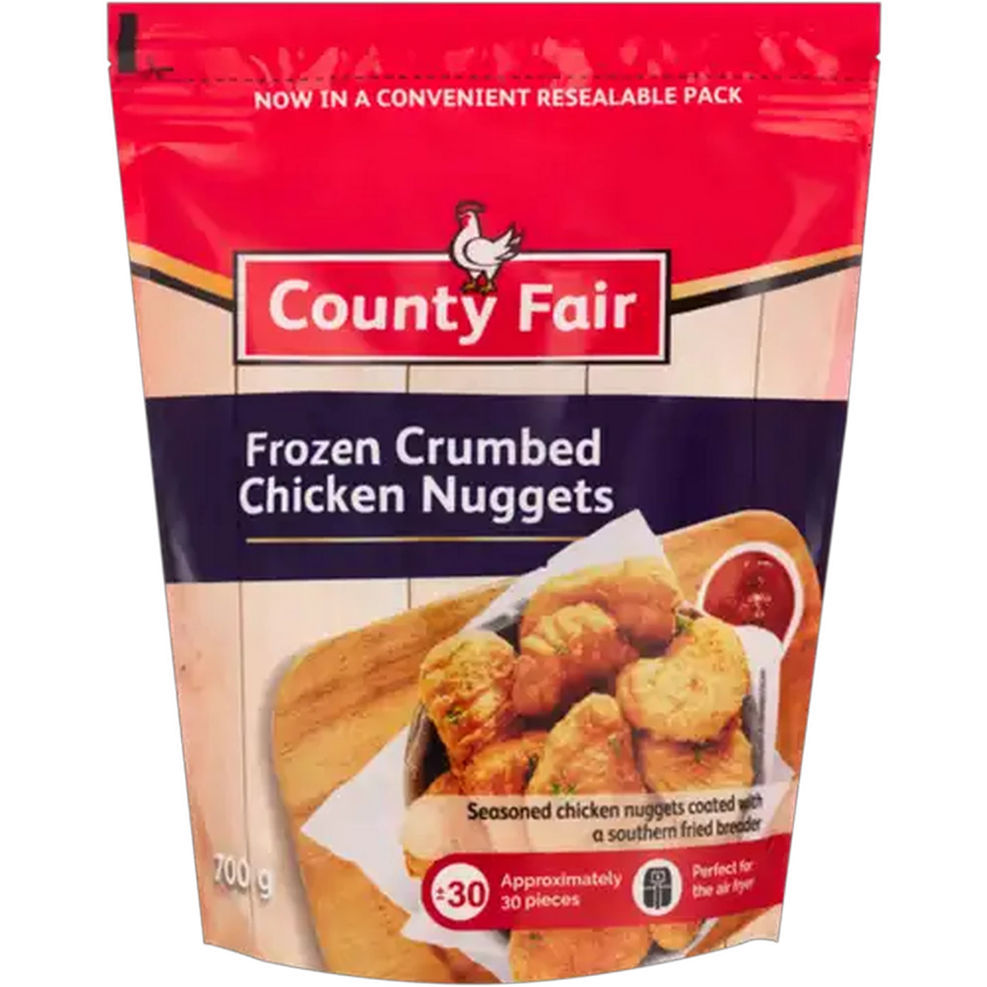 Image of County Fair Frozen Crumbed Chicken Nuggets 700g