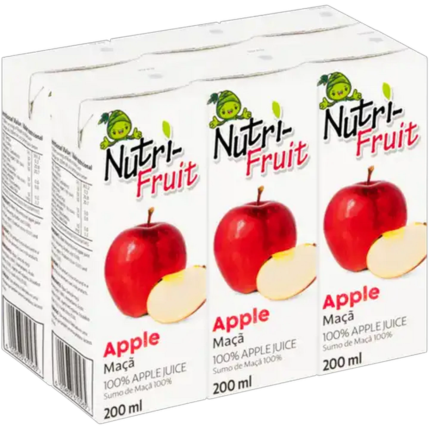 Image of Nutri-Fruit 100% Apple Juice 6 x 200ml