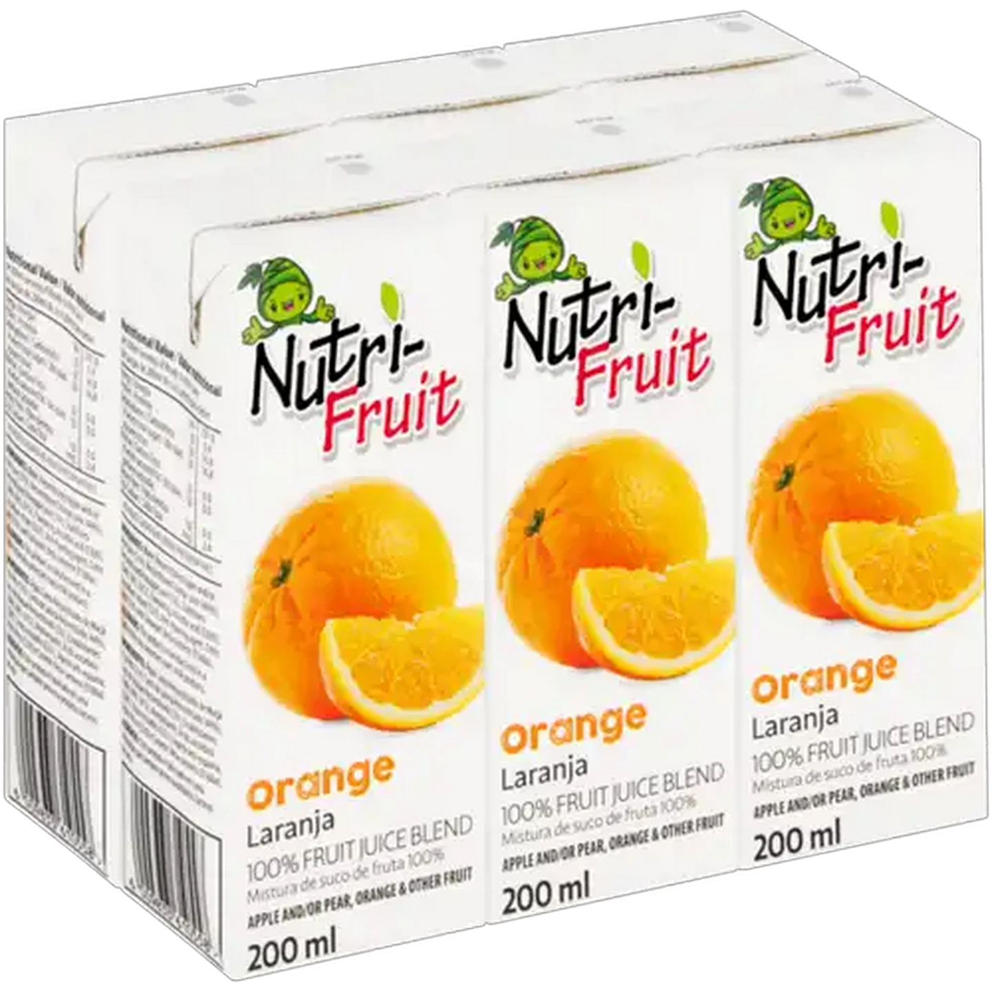 Image of Nutri-Fruit Orange 100% Fruit Juice Blend 6 x 200ml