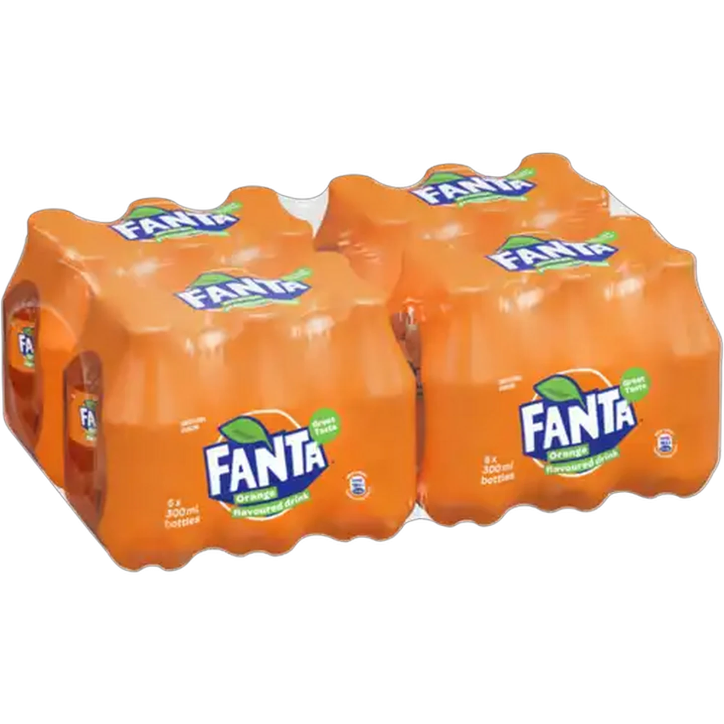 Image of Fanta Orange Flavoured Sparkling Soft Drink Bottles 24 x 300ml