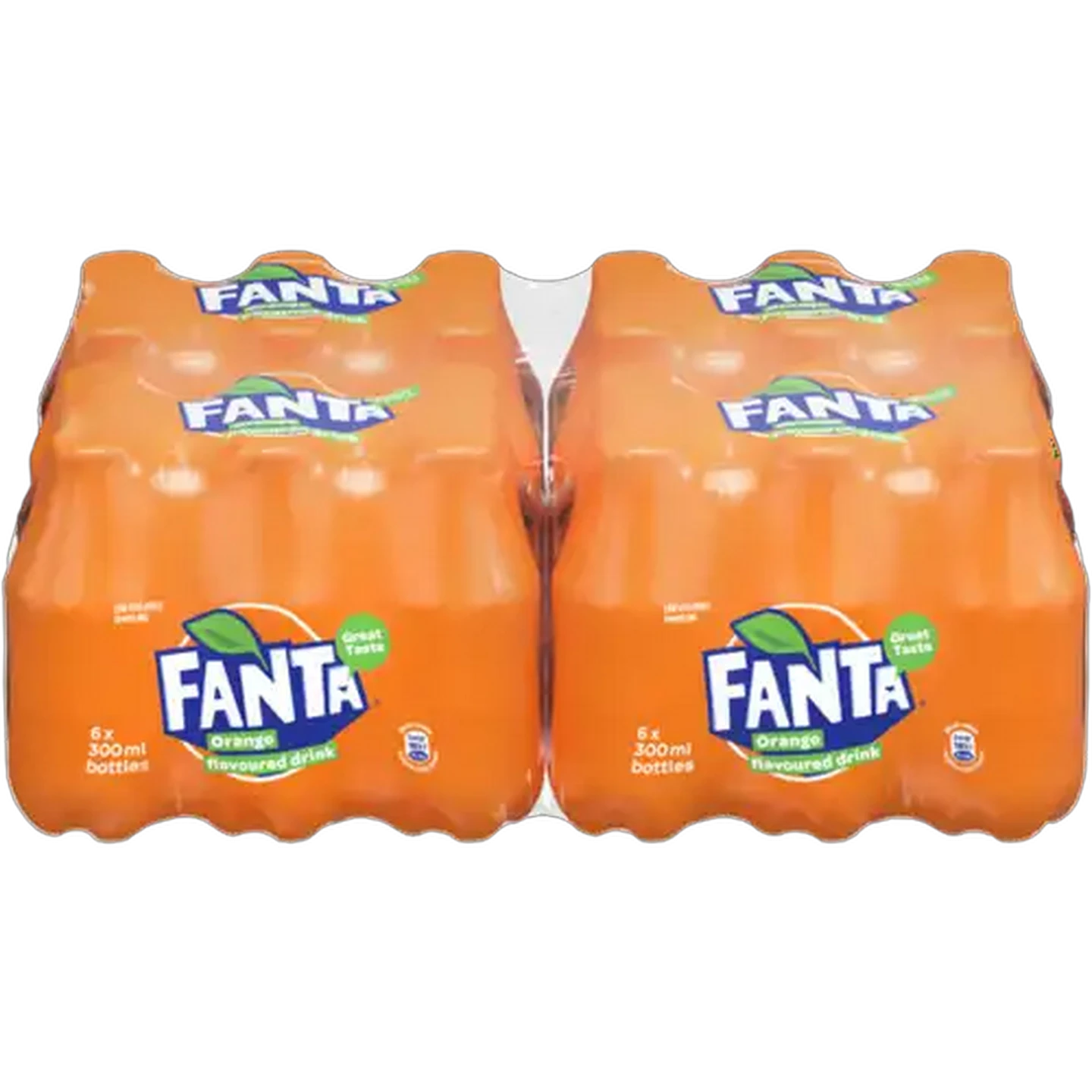 Image of Fanta Orange Flavoured Sparkling Soft Drink Bottles 24 x 300ml