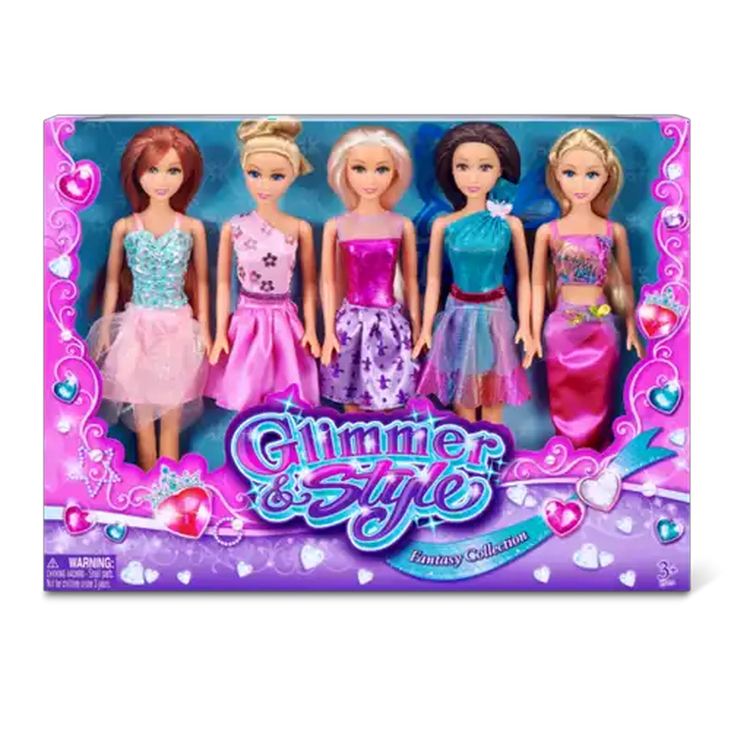 Checkers Sixty60 | ZURU Glimmer & Style 5 Piece Doll Set