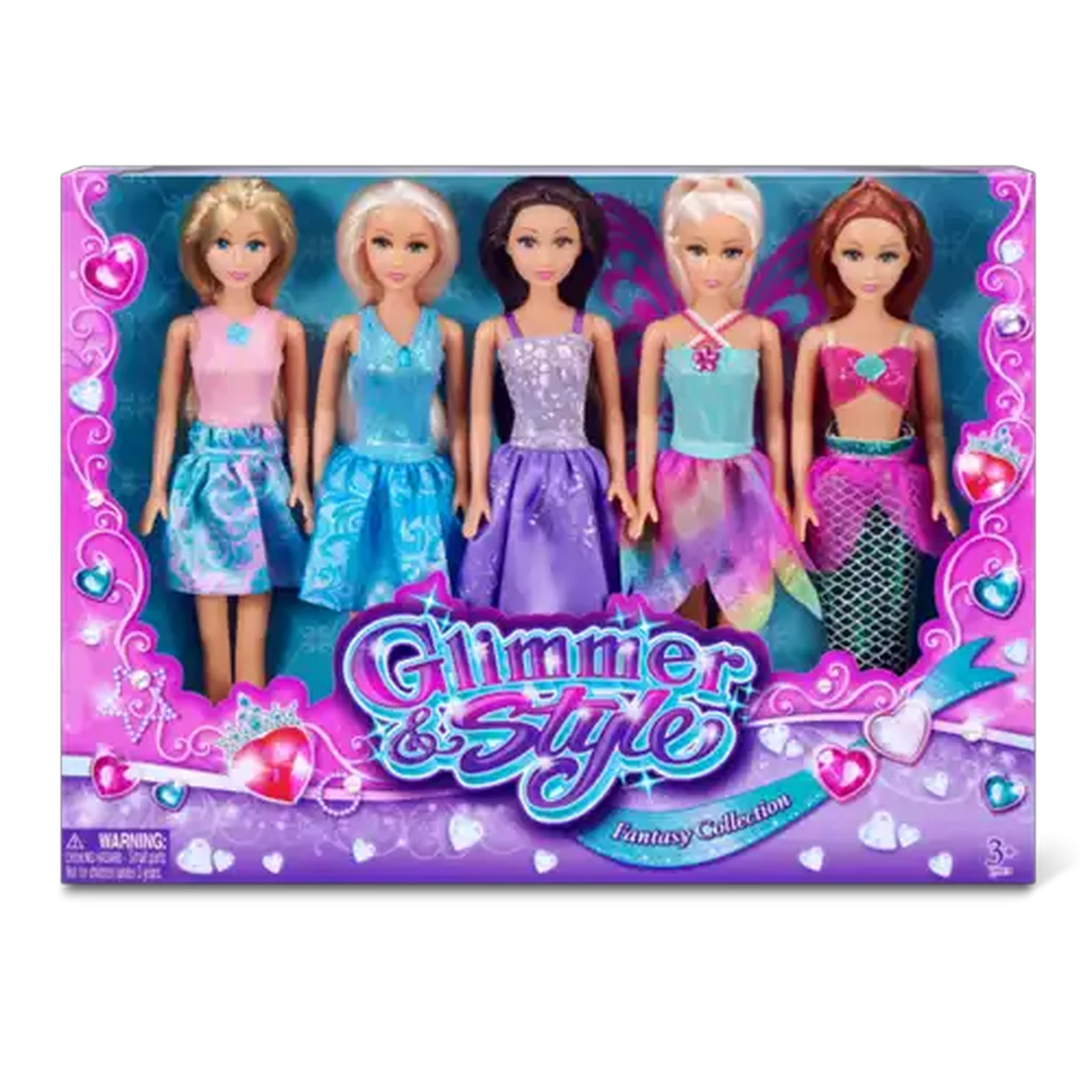 Checkers Sixty60 | ZURU Glimmer & Style 5 Piece Doll Set