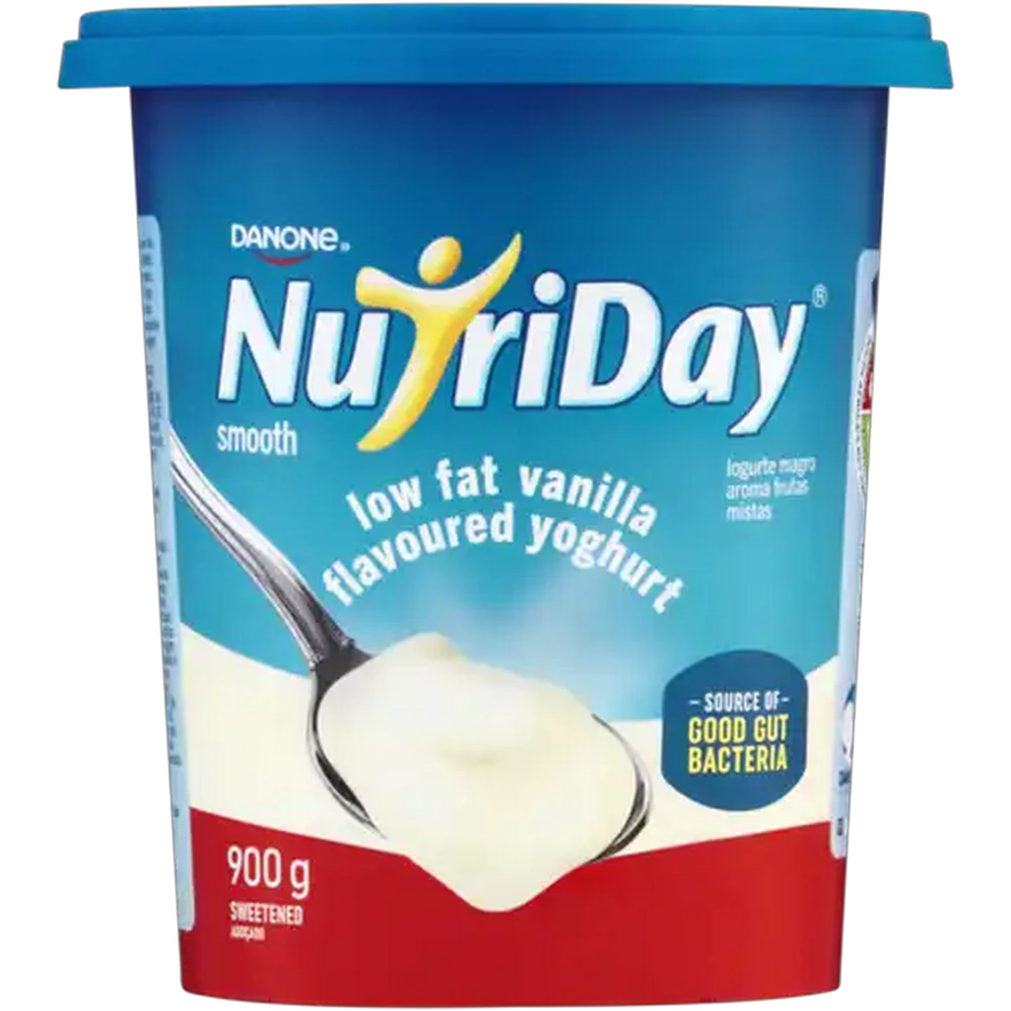 Image of Danone NutriDay Vanilla Flavoured Low Fat Smooth Yoghurt 900g
