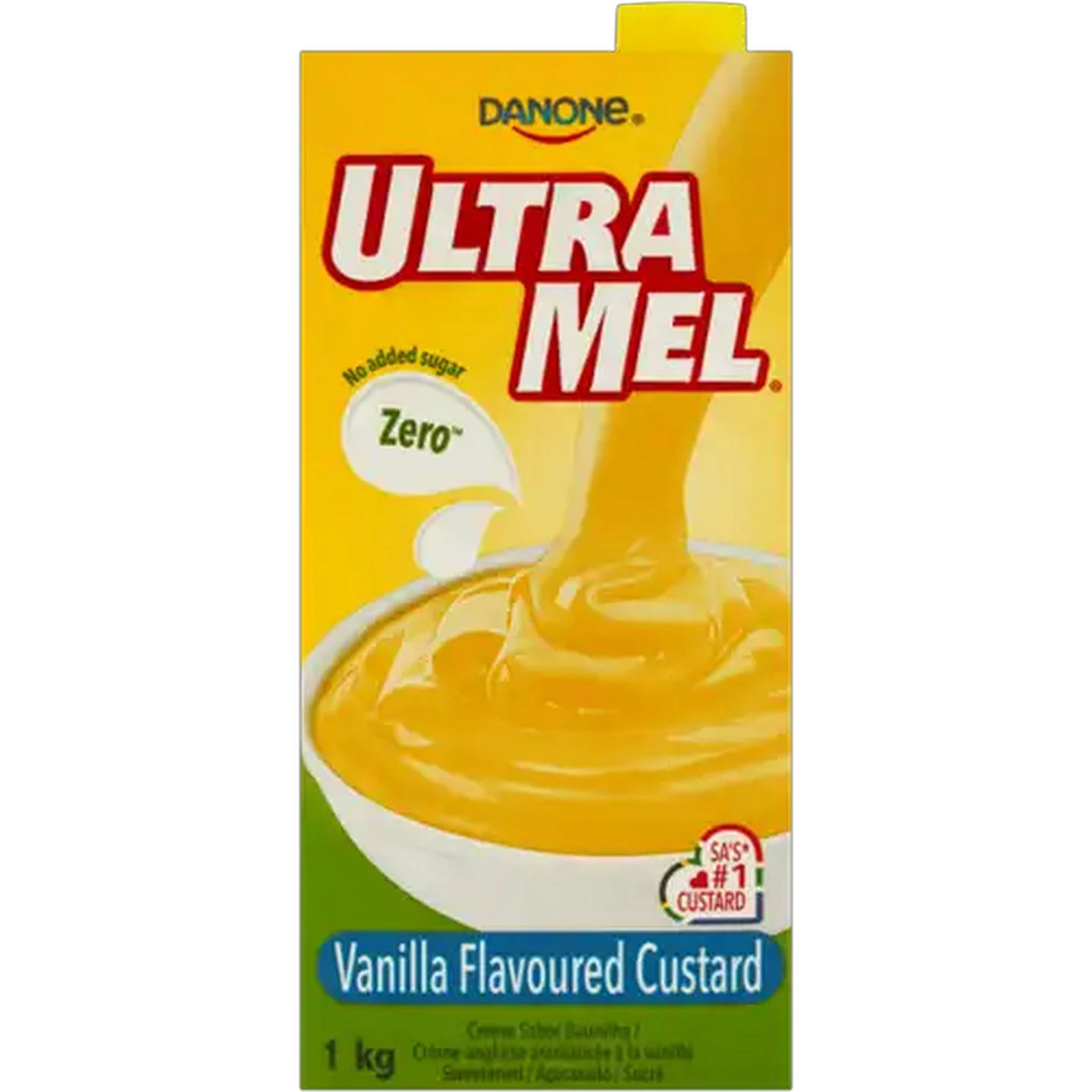 Image of Danone Ultra Mel Vanilla Flavoured Zero Custard 1kg
