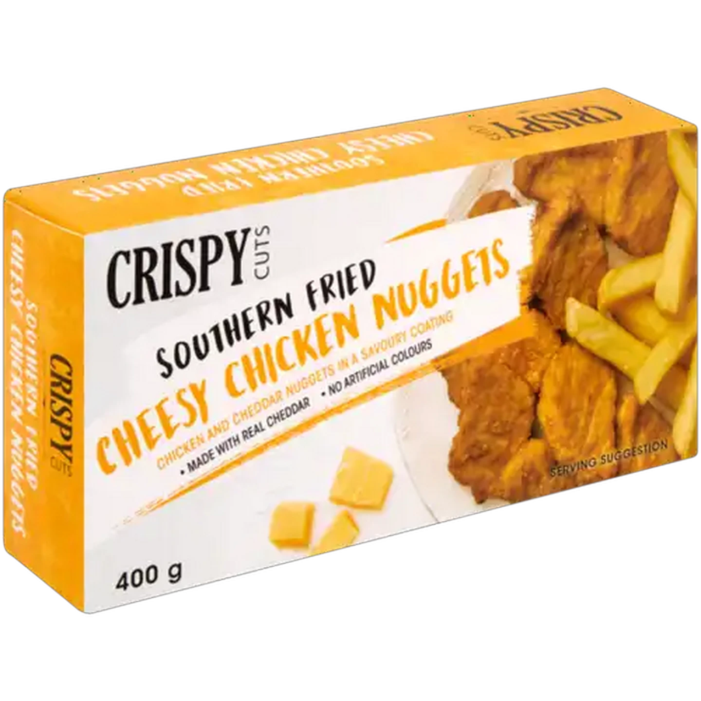 Image of Crispy Cuts Frozen Southern Fried Cheesy Chicken Nuggets 400g