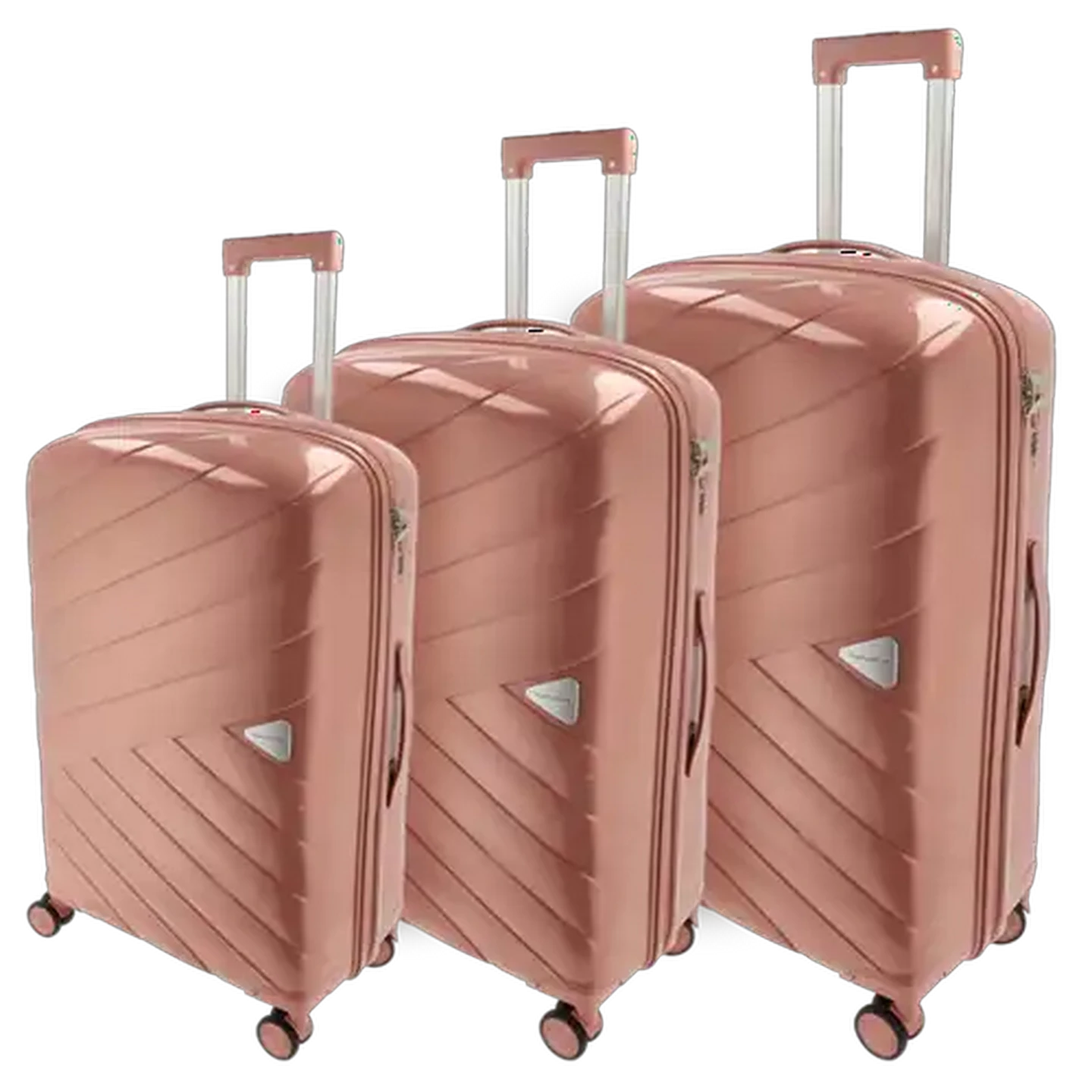 Image of Yves Saint Claire Pearl Pink Medium Trolley Case