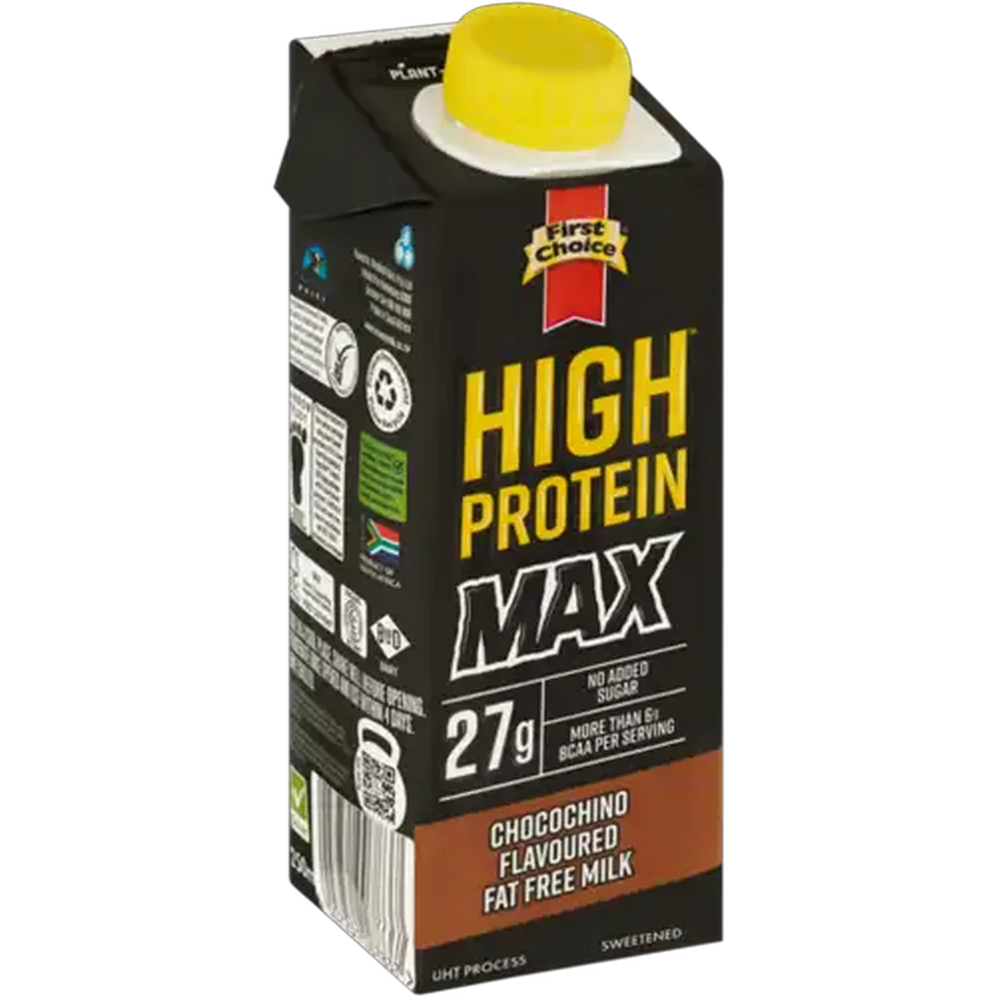 Image of First Choice Max Chocochino Flavoured Fat Free High Protein Milk 250ml