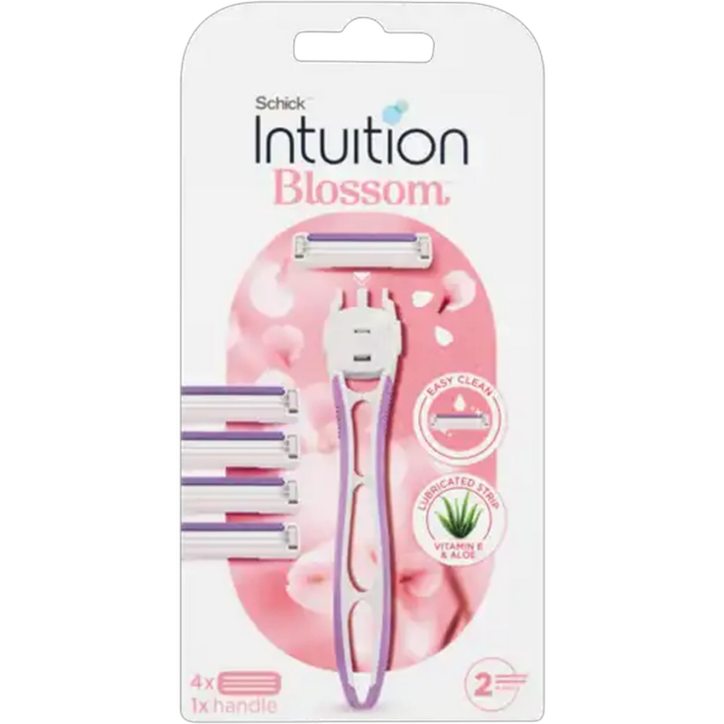 Image of Schick Intuition Blossom Razor Kit 5 Piece