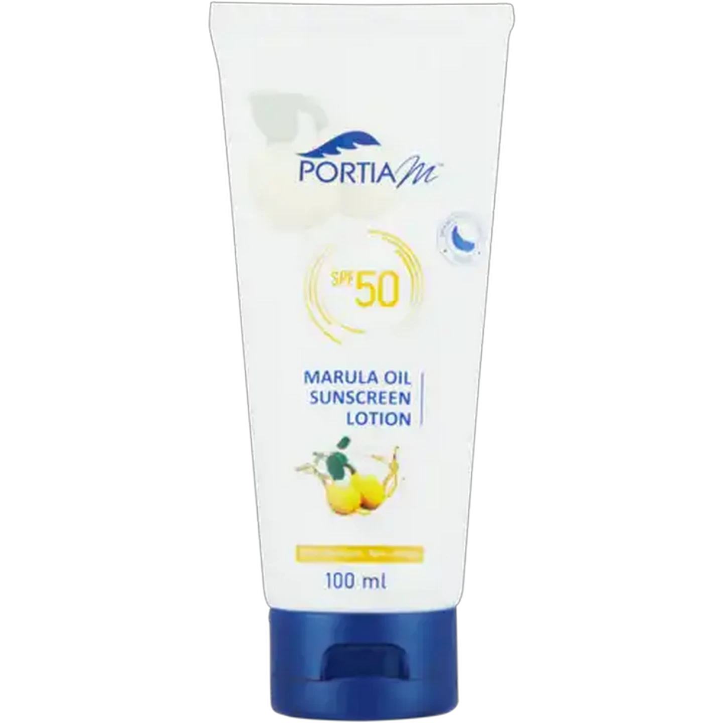 Image of Portia M Marula SPF 50 Oil Sunscreen Lotion 100ml