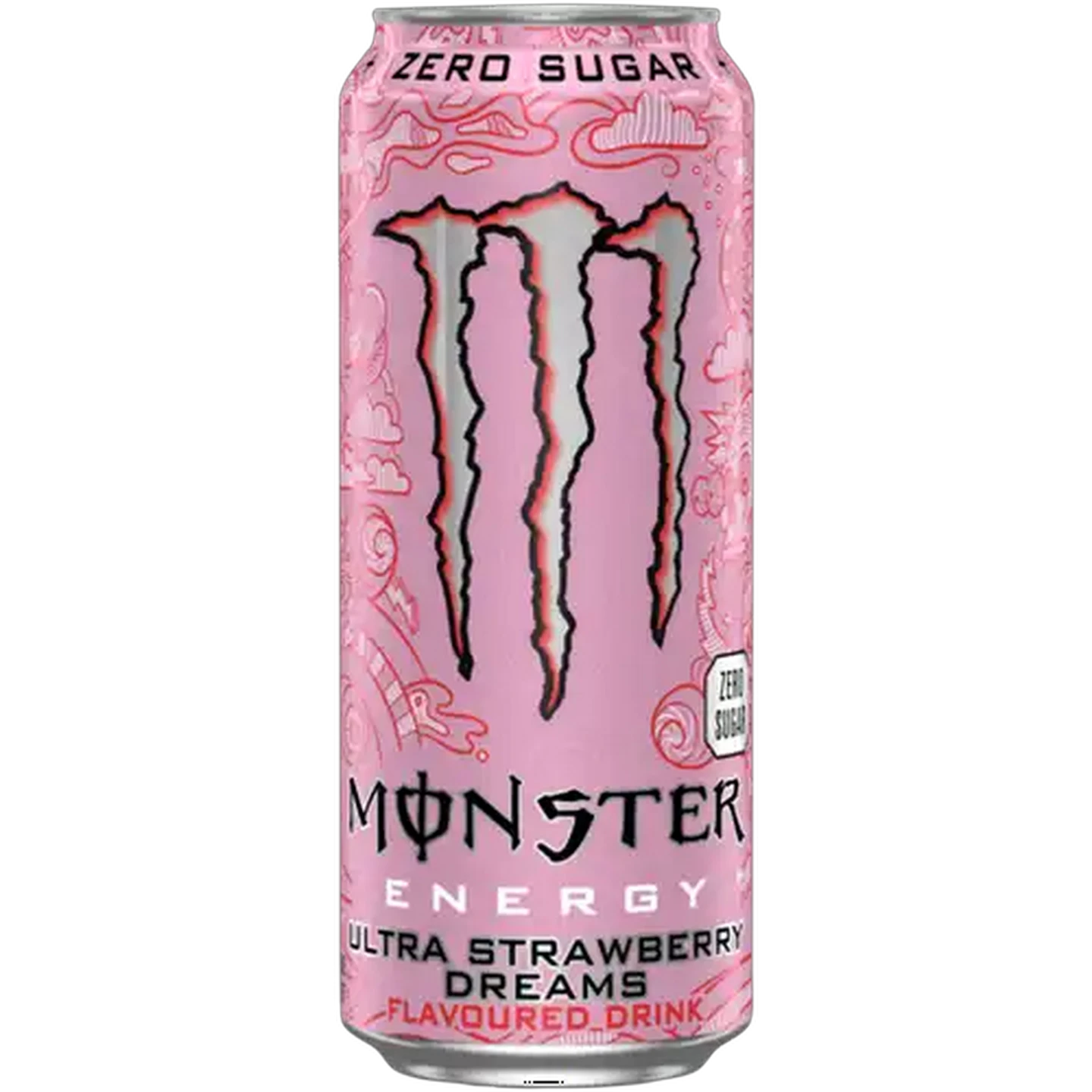 Image of Monster Ultra Strawberry Dreams Flavoured Zero Sugar Energy Drink 500ml