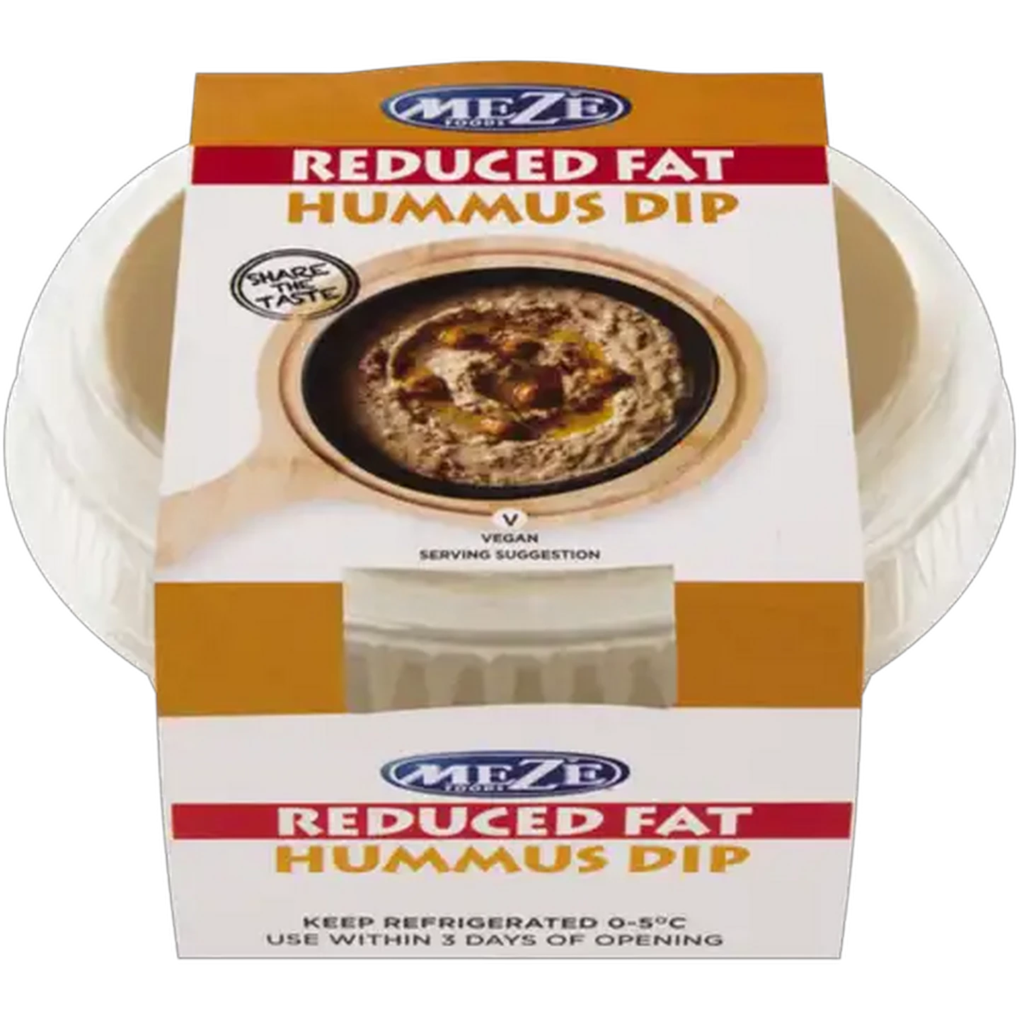 Image of Mezé Foods Reduced Fat Hummus Dip 220g