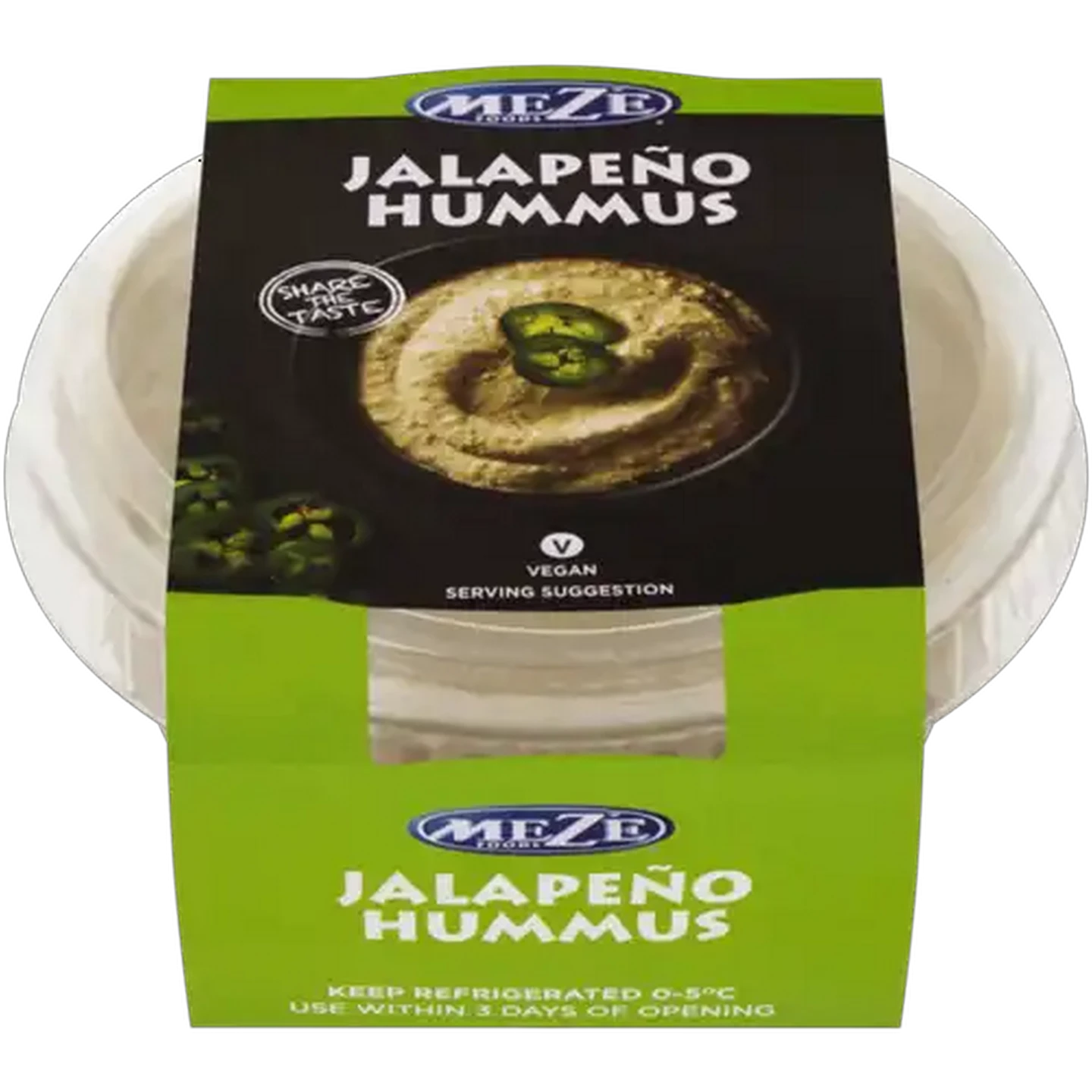 Image of Mezé Foods Jalapeño Hummus 220g