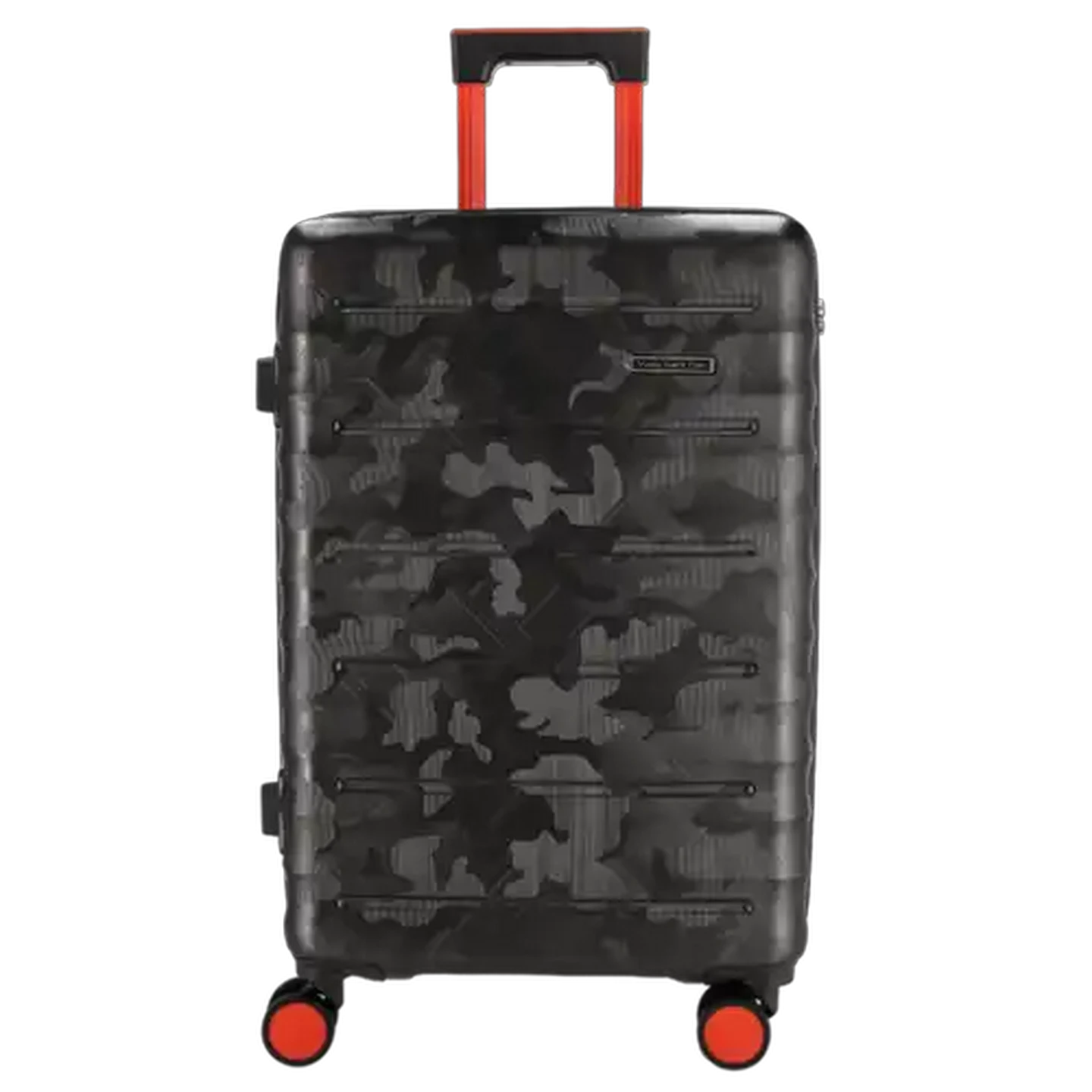 Image of Yves Saint Claire Charcoal Camouflage Medium Trolley Case