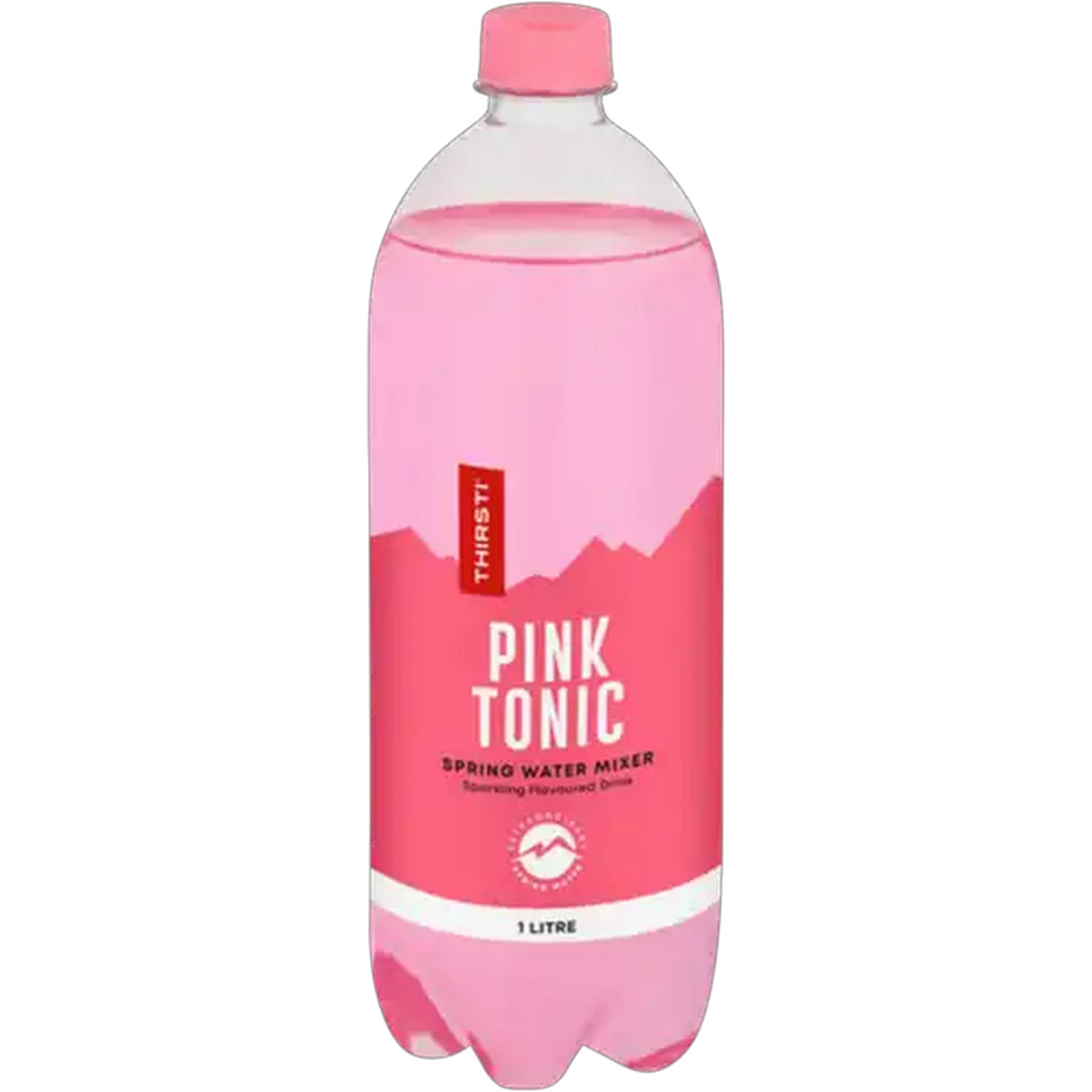 Image of Thirsti Pink Tonic Flavoured Sparkling Spring Water Mixer 1L