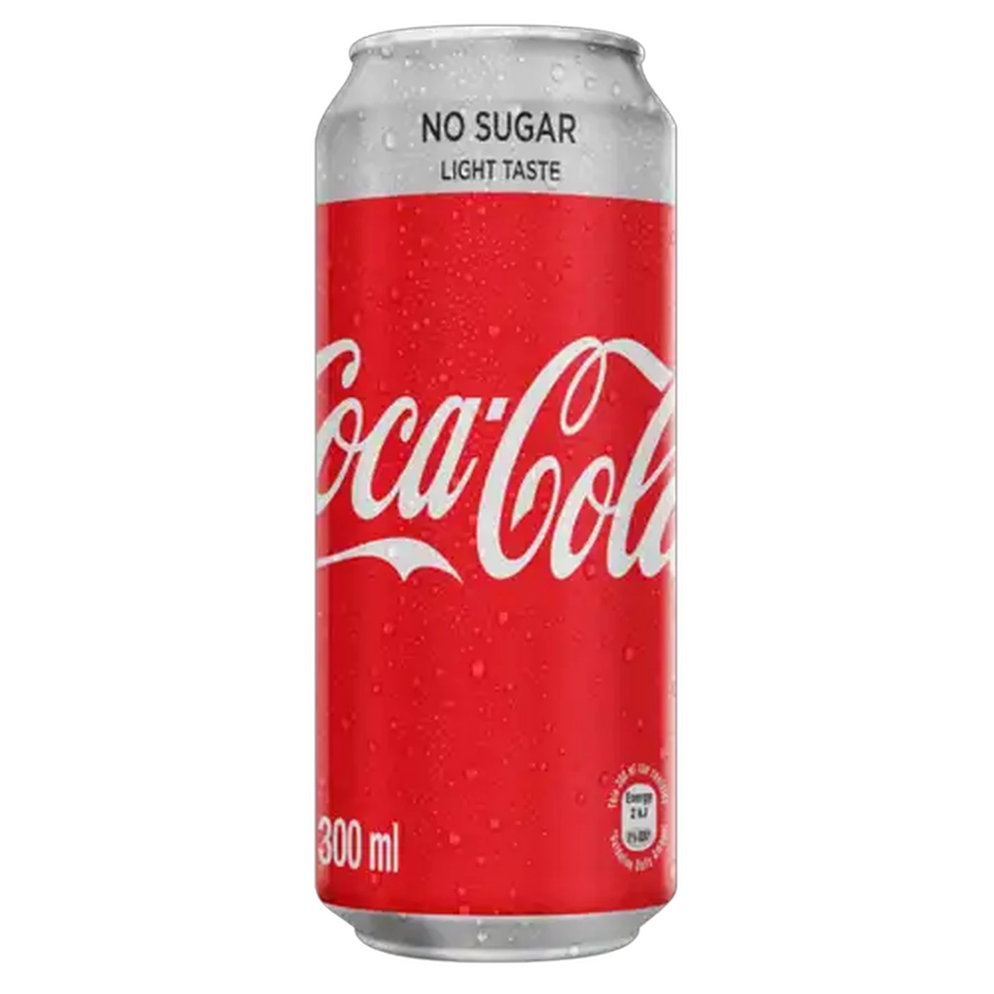 Image of Coca-Cola No Sugar Soft Drink Can 300ml