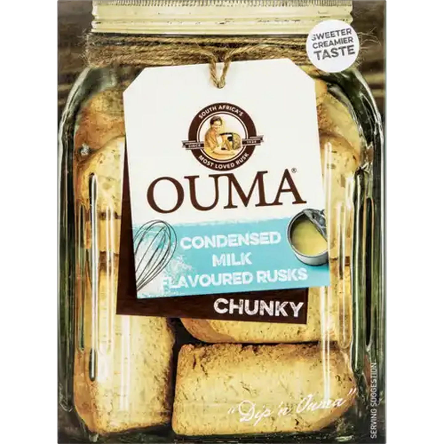Image of Ouma Chunky Condensed Milk Flavoured Rusks 500g