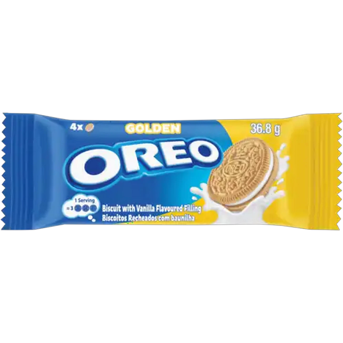 Image of OREO Golden Biscuit 4 Pack