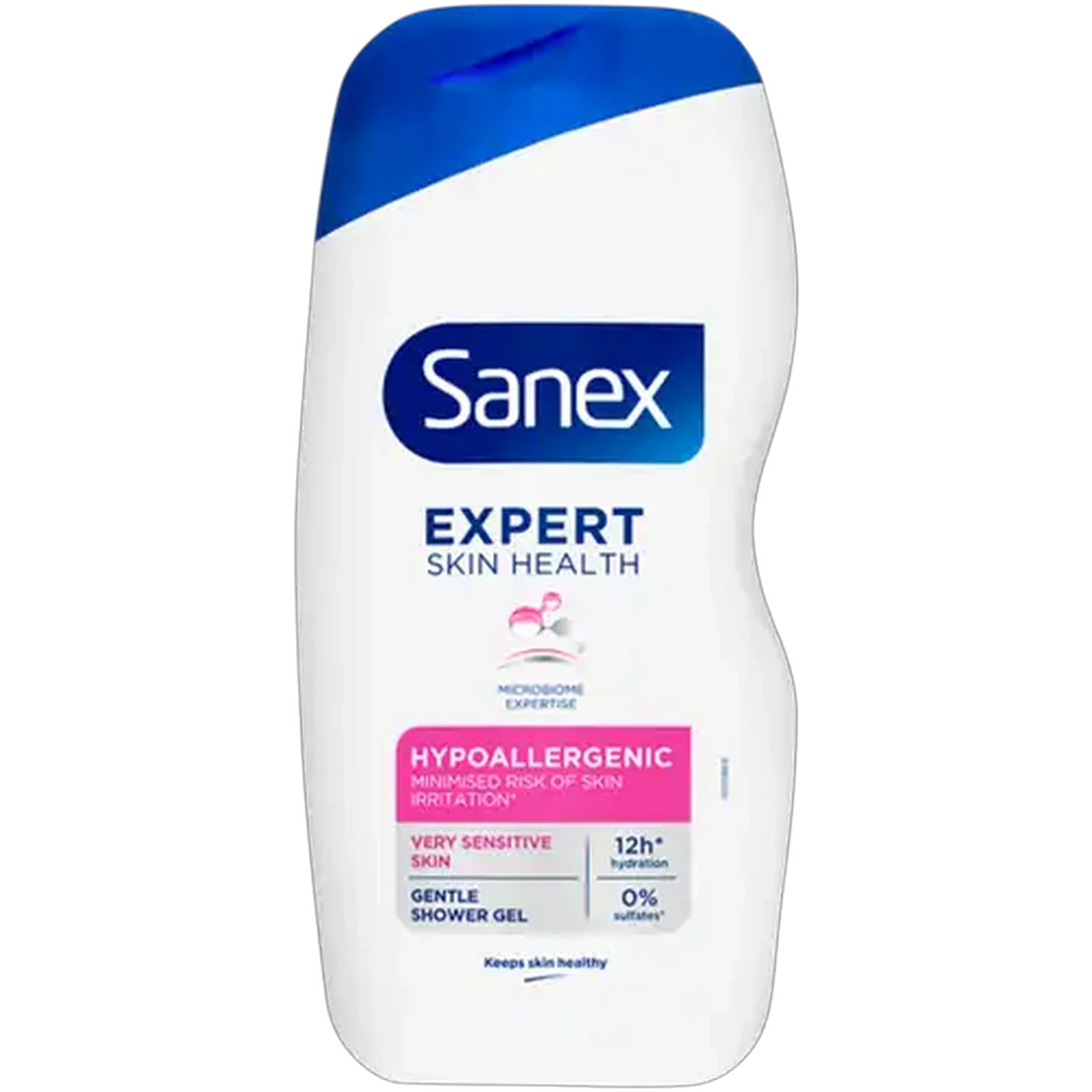Image of Sanex Expert Skin Health Hypoallergenic Shower Gel Body Wash 500ml