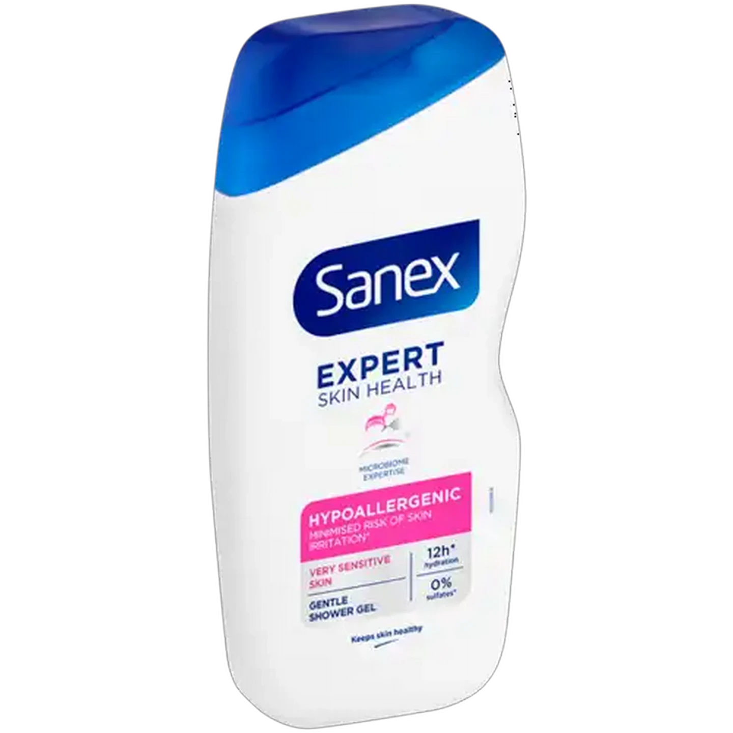 Image of Sanex Expert Skin Health Hypoallergenic Shower Gel Body Wash 500ml