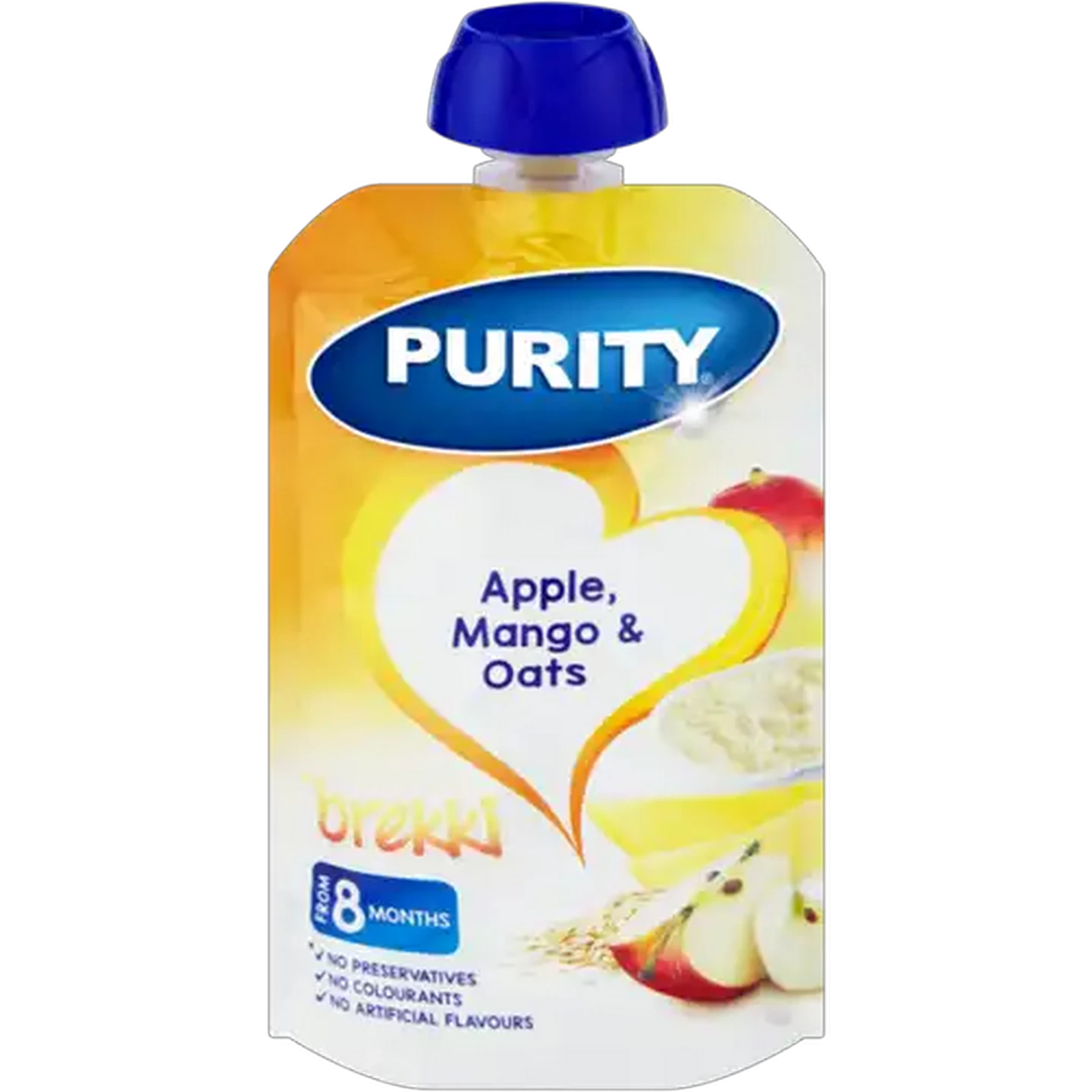 Image of PURITY From 6 Months Apple, Mango & Oats Brekki 110ml
