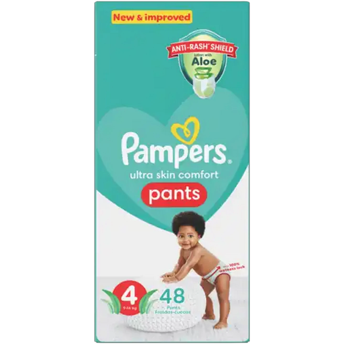 Image of Pampers Pants Active Fit Size 4 9-14kg Diapers 48 Pack