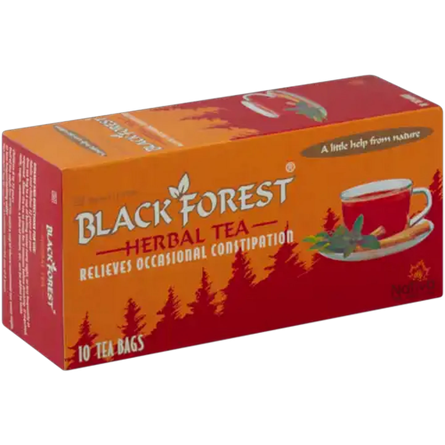 Image of Nativa Black Forest Herbal Laxative Teabags 10 Pack