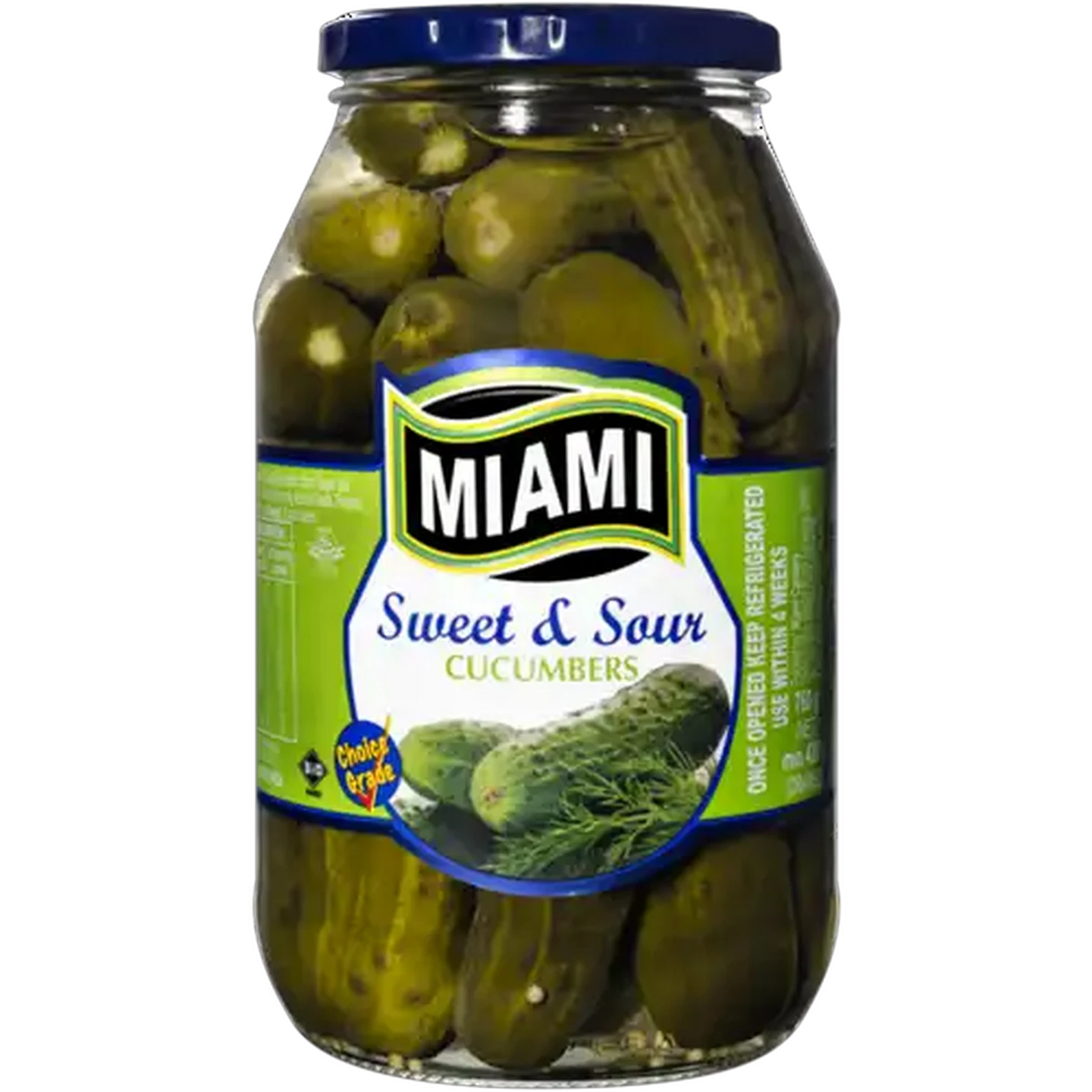 Image of Miami Sweet & Sour Cucumbers 760g