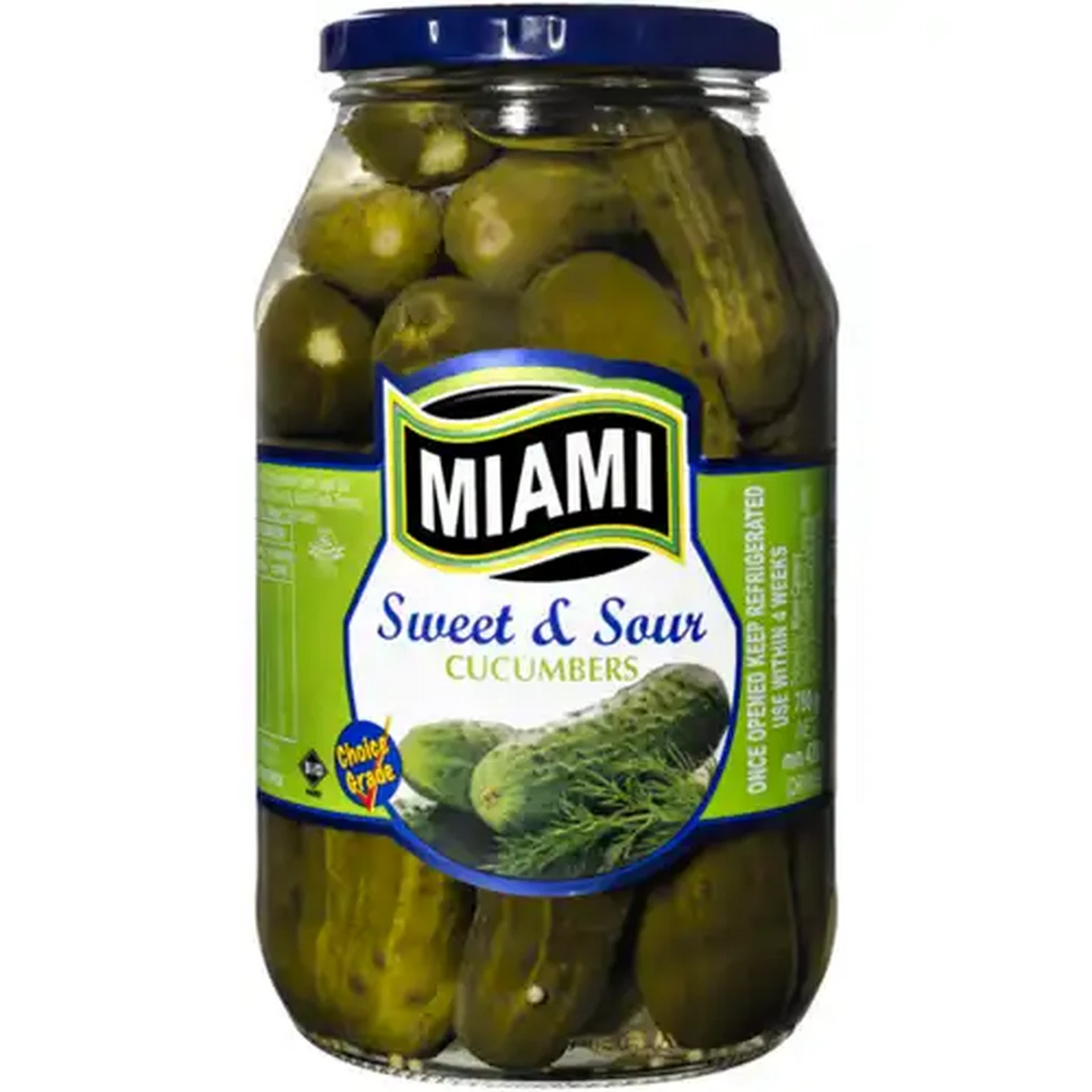 Image of Miami Sweet & Sour Cucumbers 760g