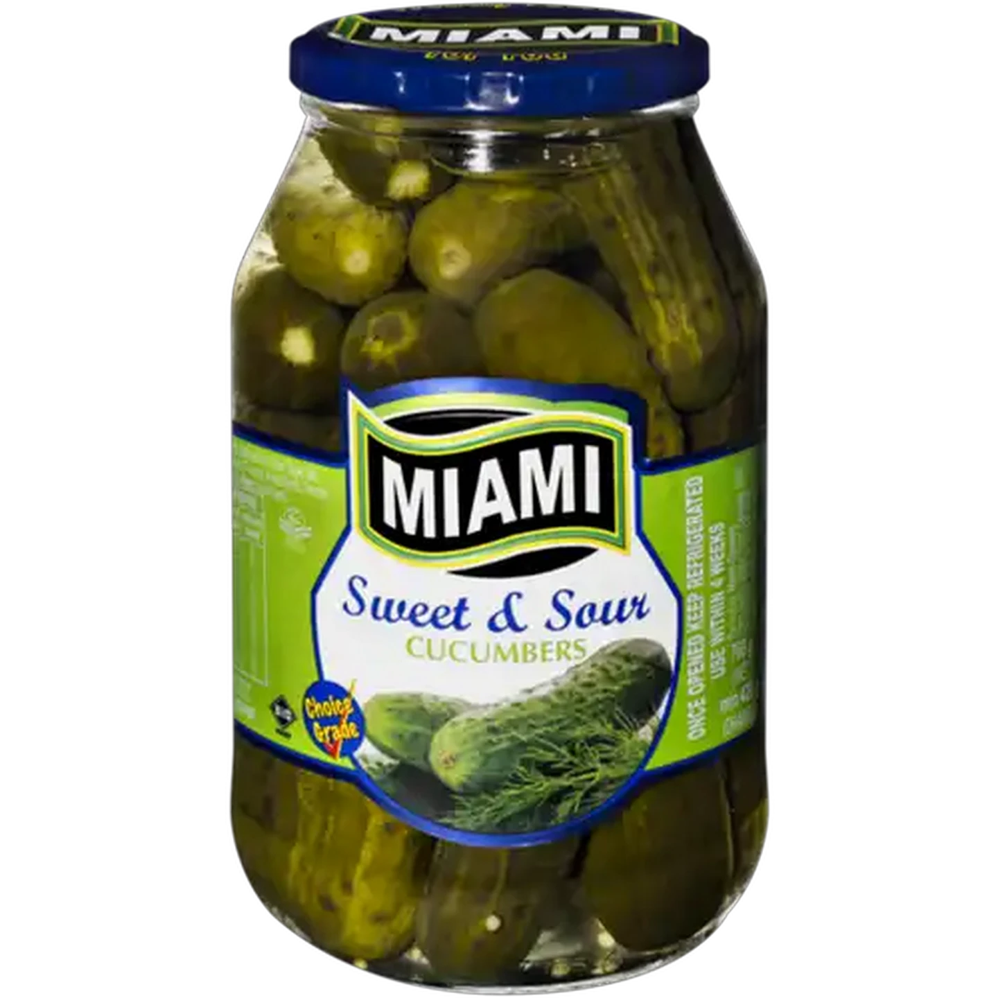 Image of Miami Sweet & Sour Cucumbers 760g