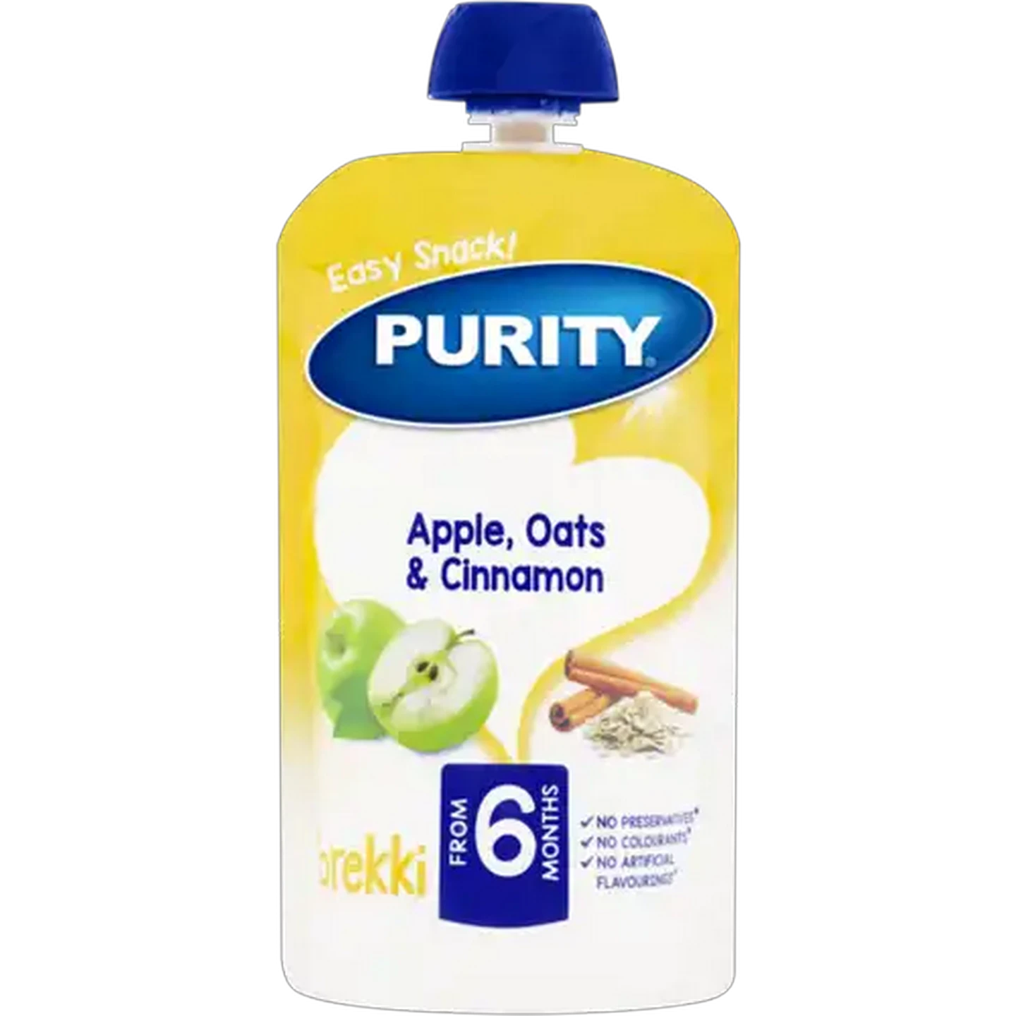 Image of PURITY From 6 Months Apple, Oats & Cinnamon Brekki 110ml