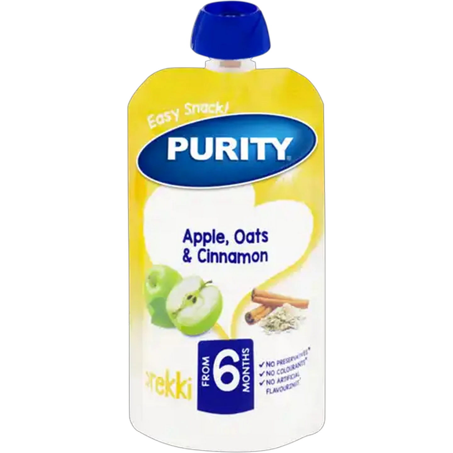Image of PURITY From 6 Months Apple, Oats & Cinnamon Brekki 110ml