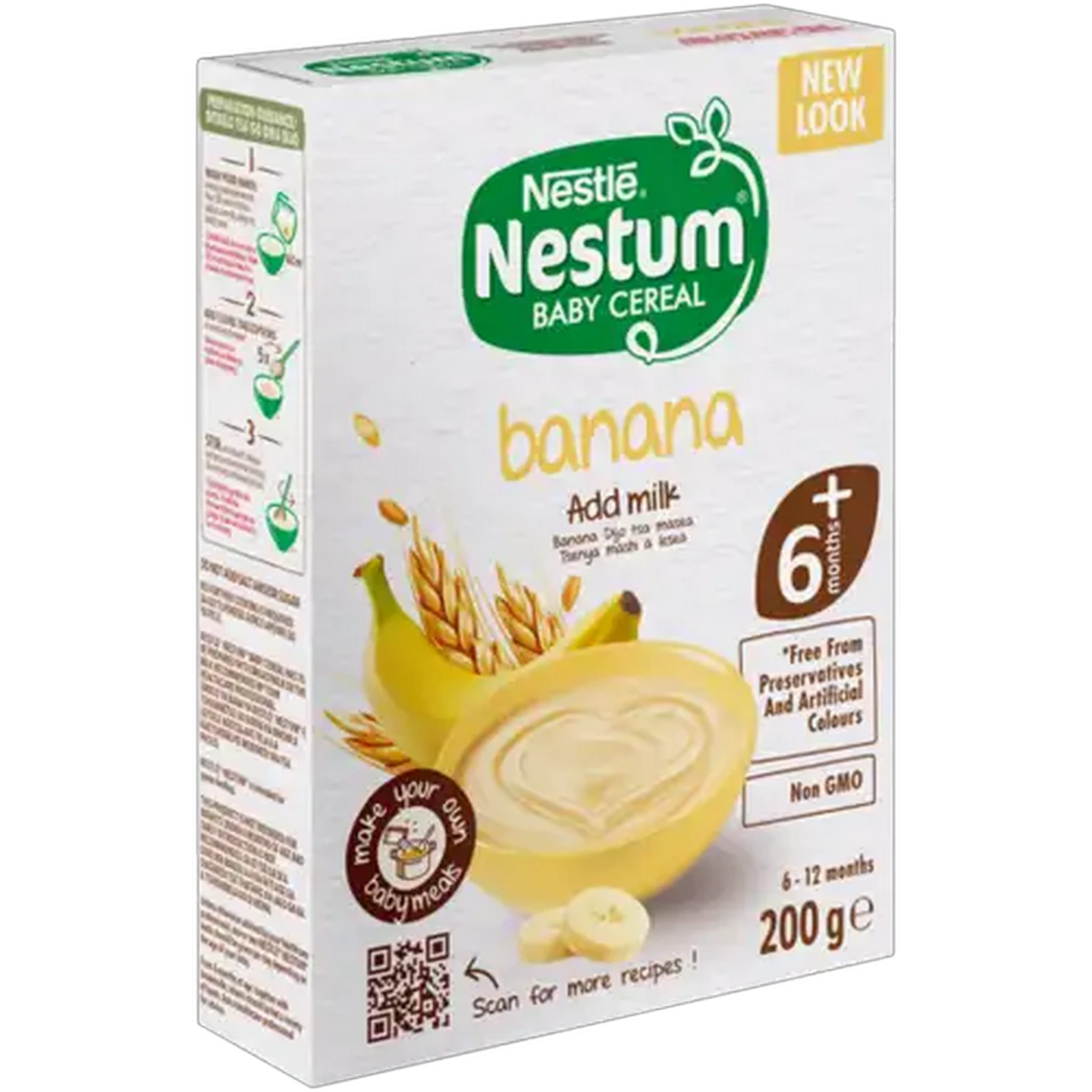 Image of Nestlé Nestum Banana Baby Cereal 200g