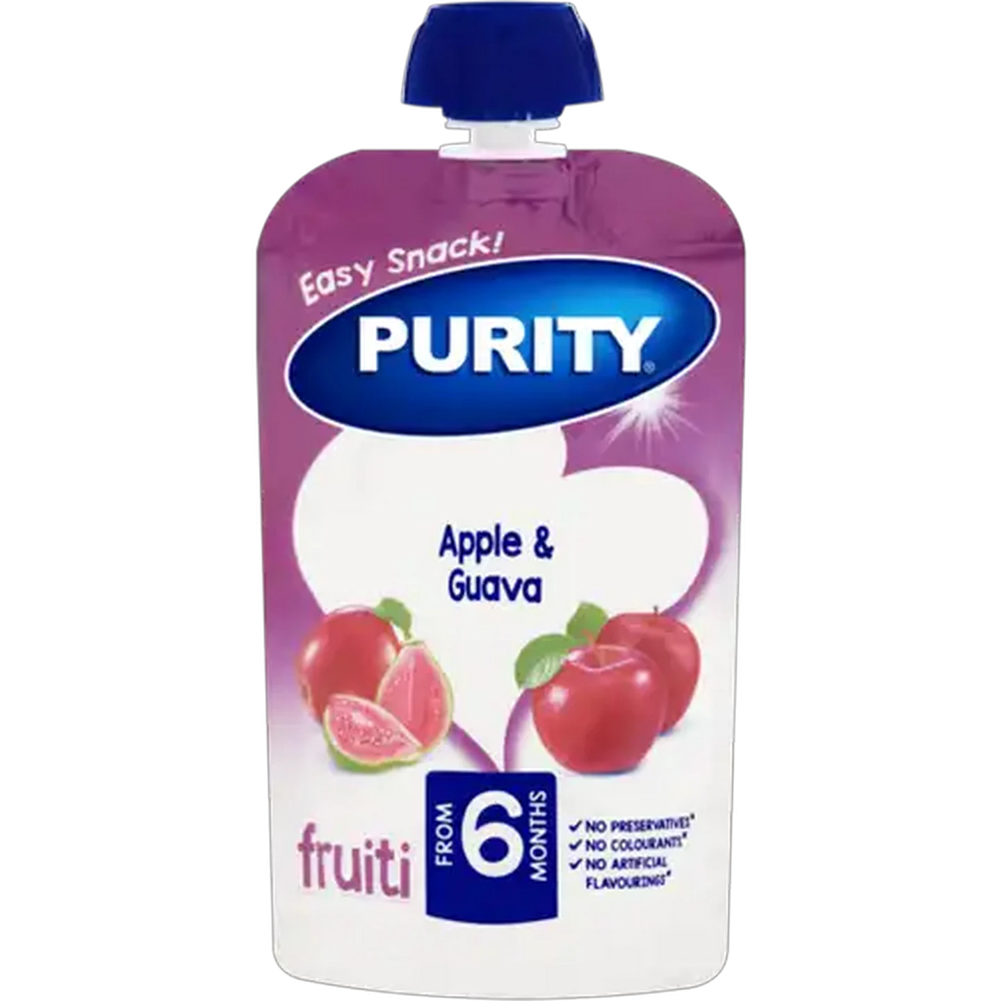 Image of PURITY From 6 Months Apple & Guava Fruiti 110ml