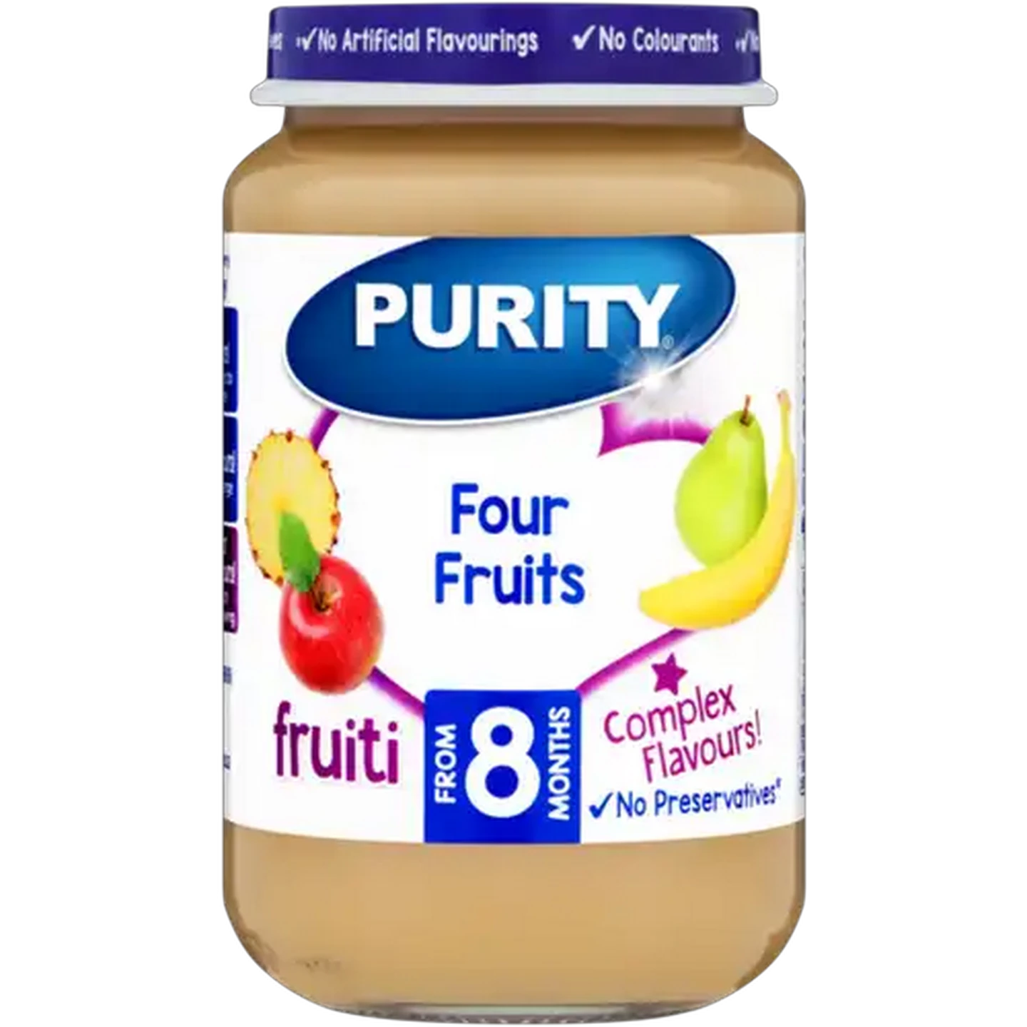 Image of PURITY From 8 Months Four Fruits Fruiti 200ml